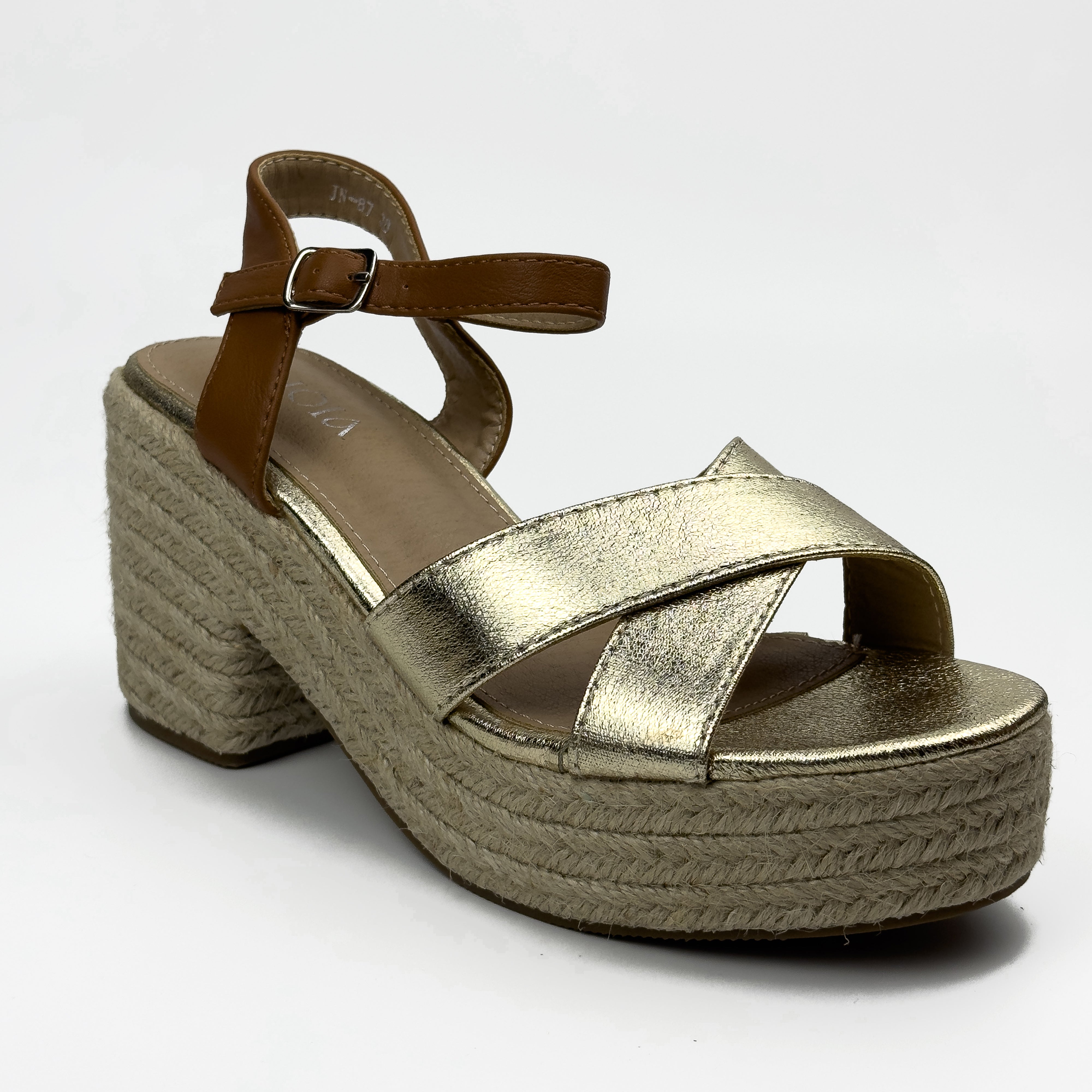 Sandales Compensées Style Espadrille Joia