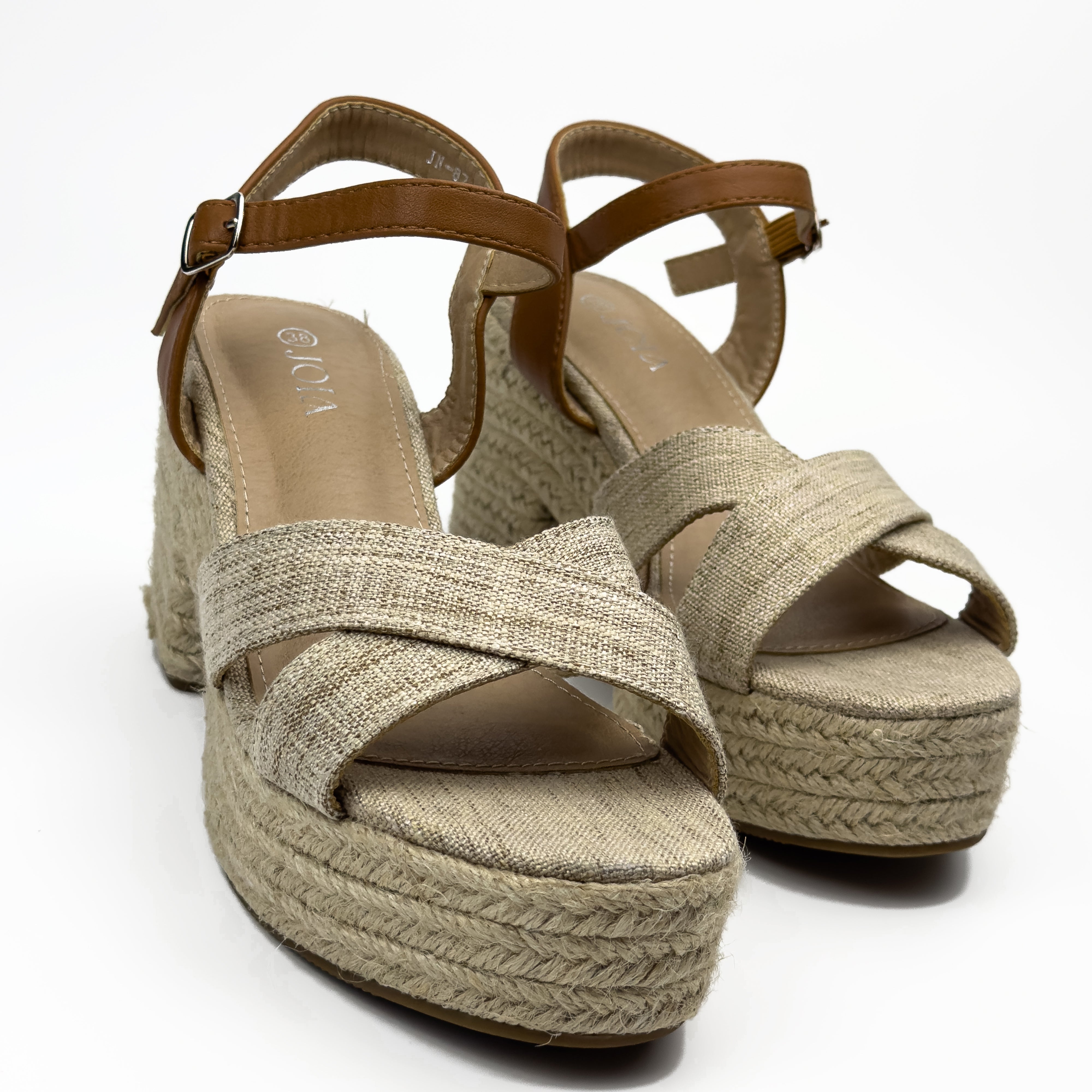 Sandales Compensées Style Espadrille Joia