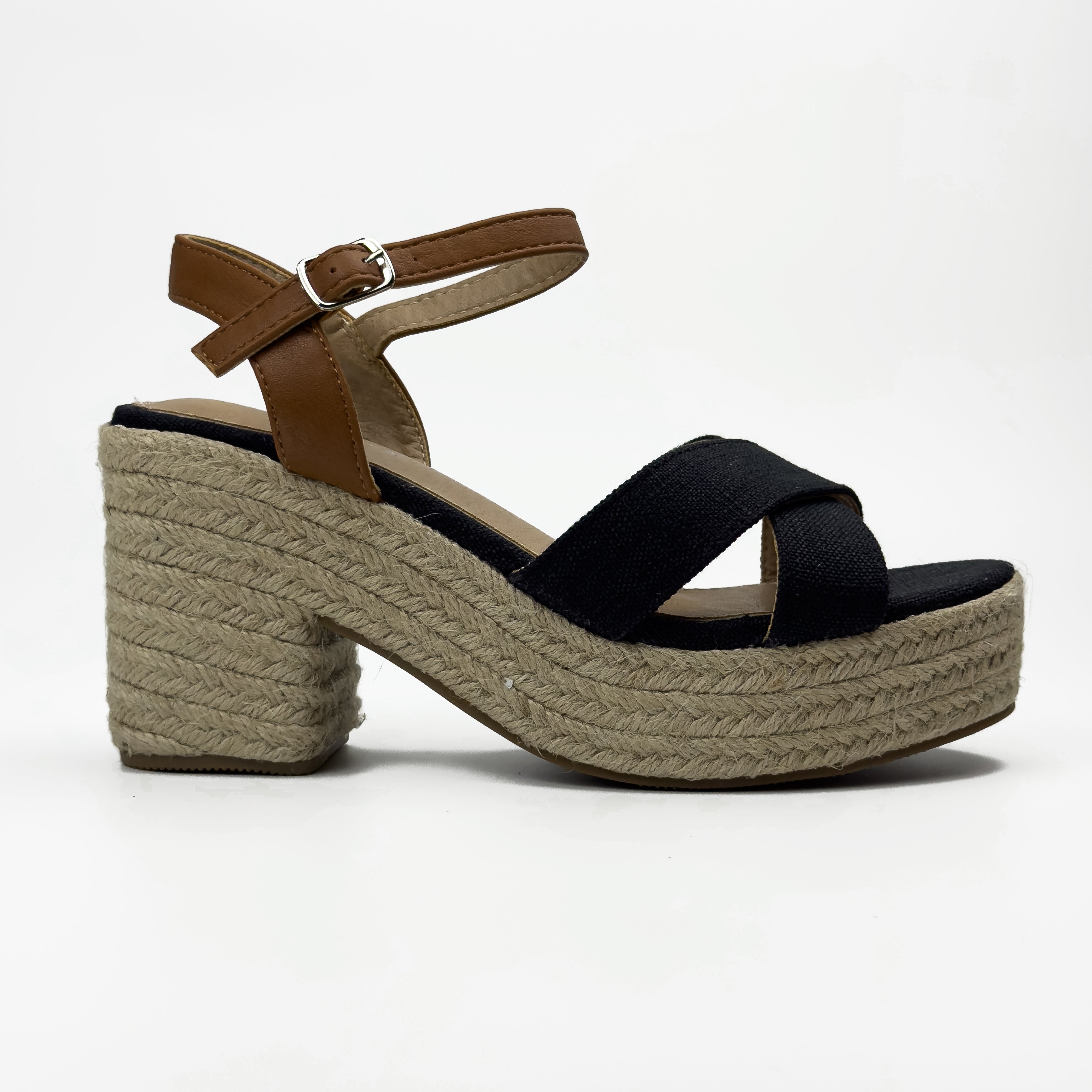 Sandales Compensées Style Espadrille Joia