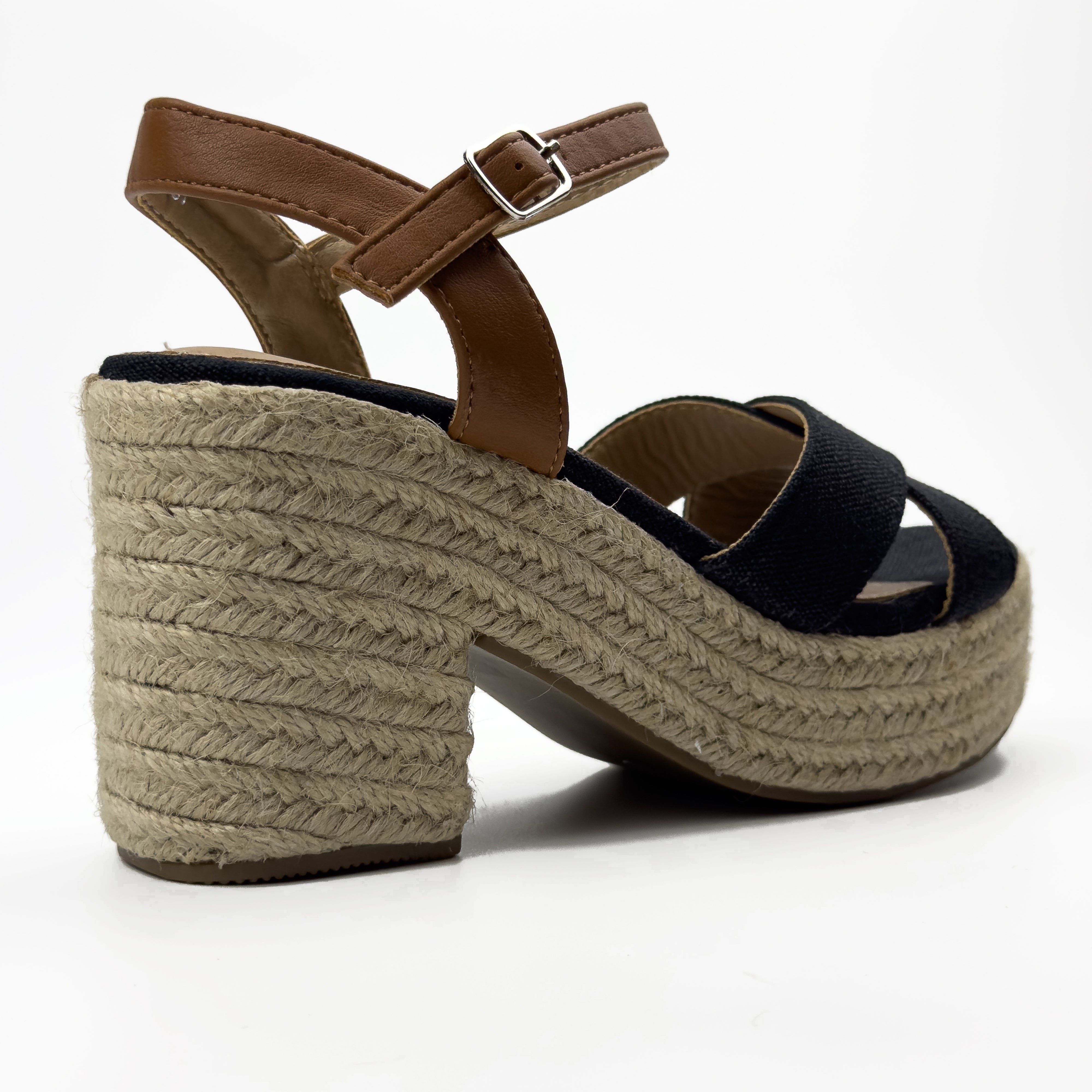 Sandales Compensées Style Espadrille Joia