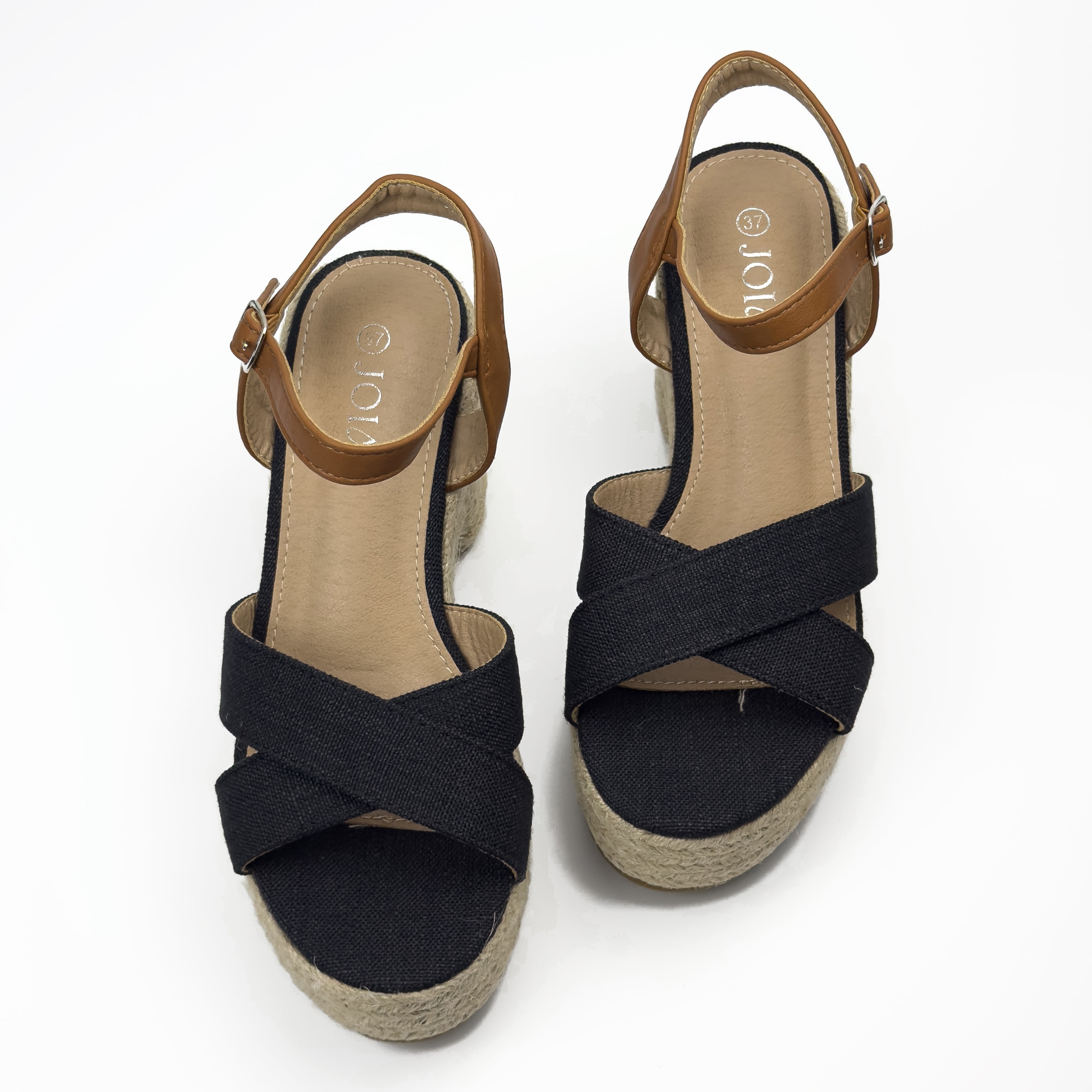 Sandales Compensées Style Espadrille Joia