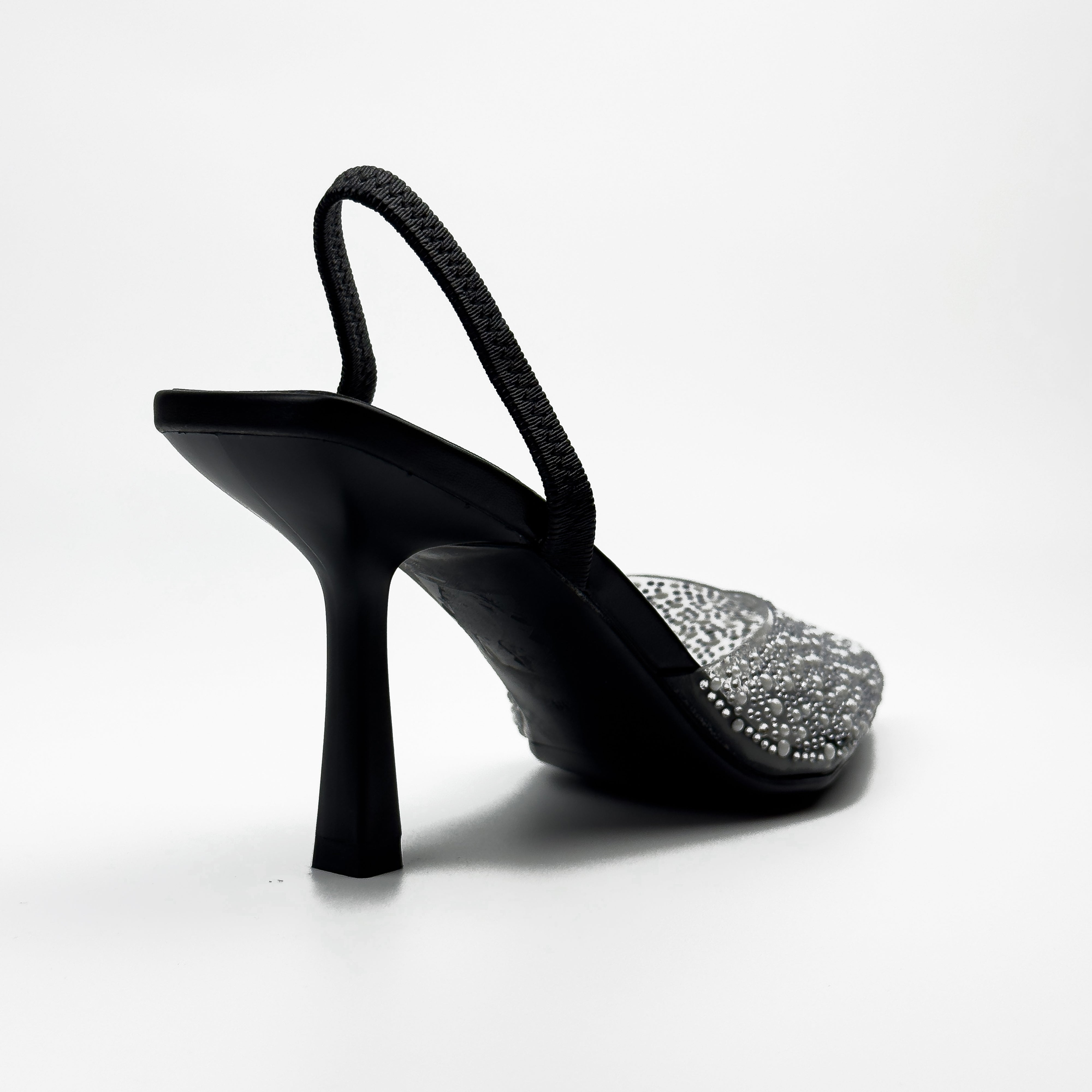 Escarpins Slingback à Strass