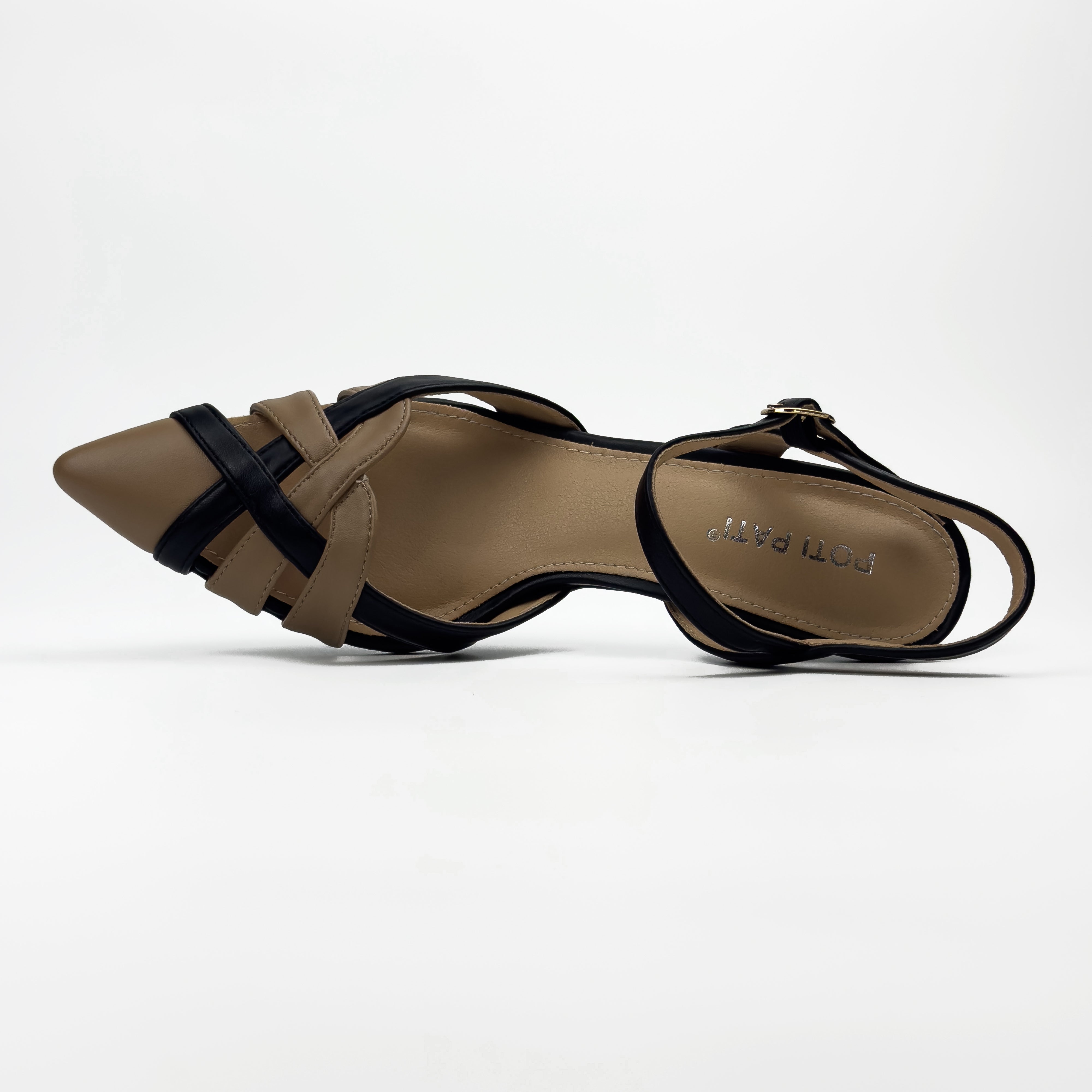 Escarpins Slingback Tressés