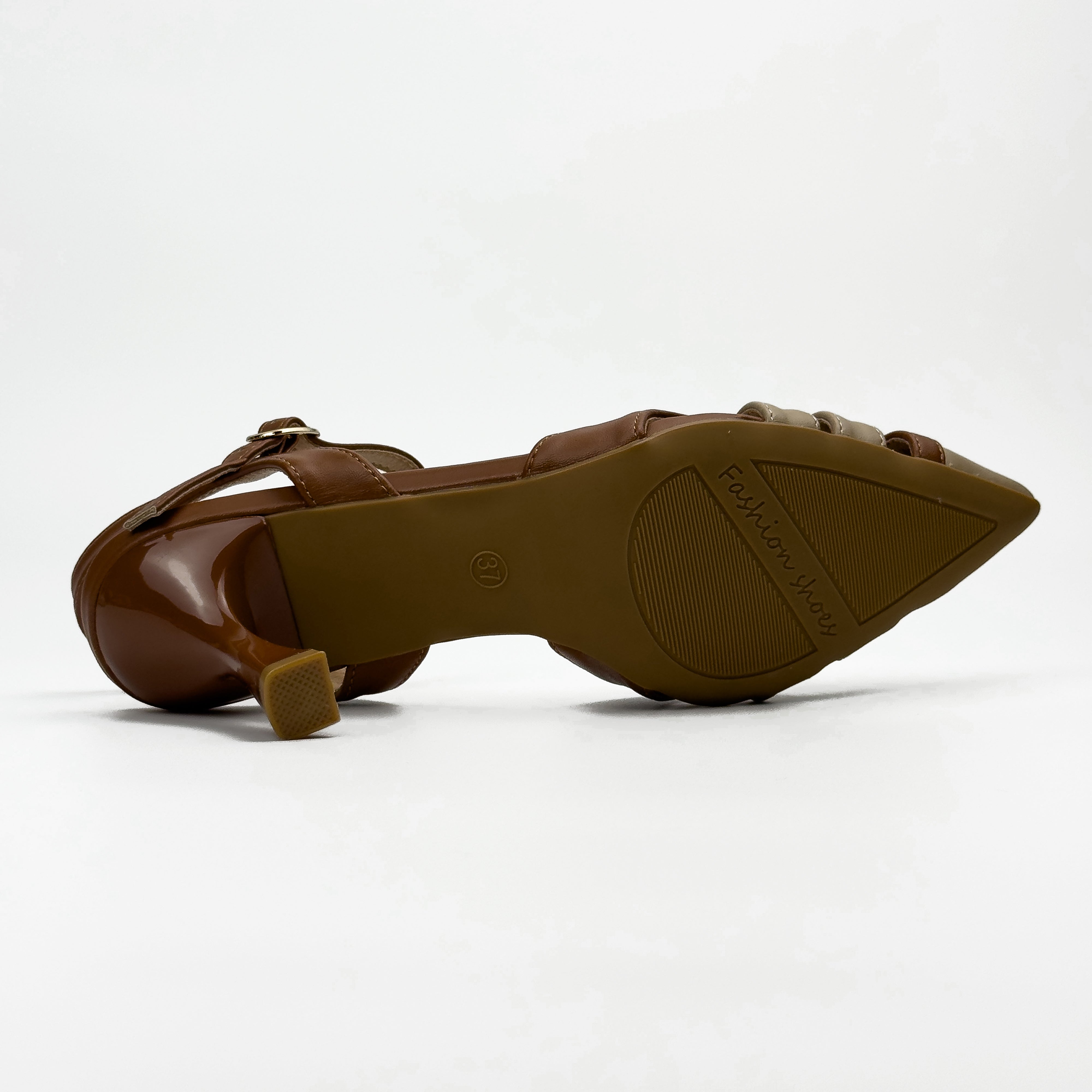Escarpins Slingback Tressés