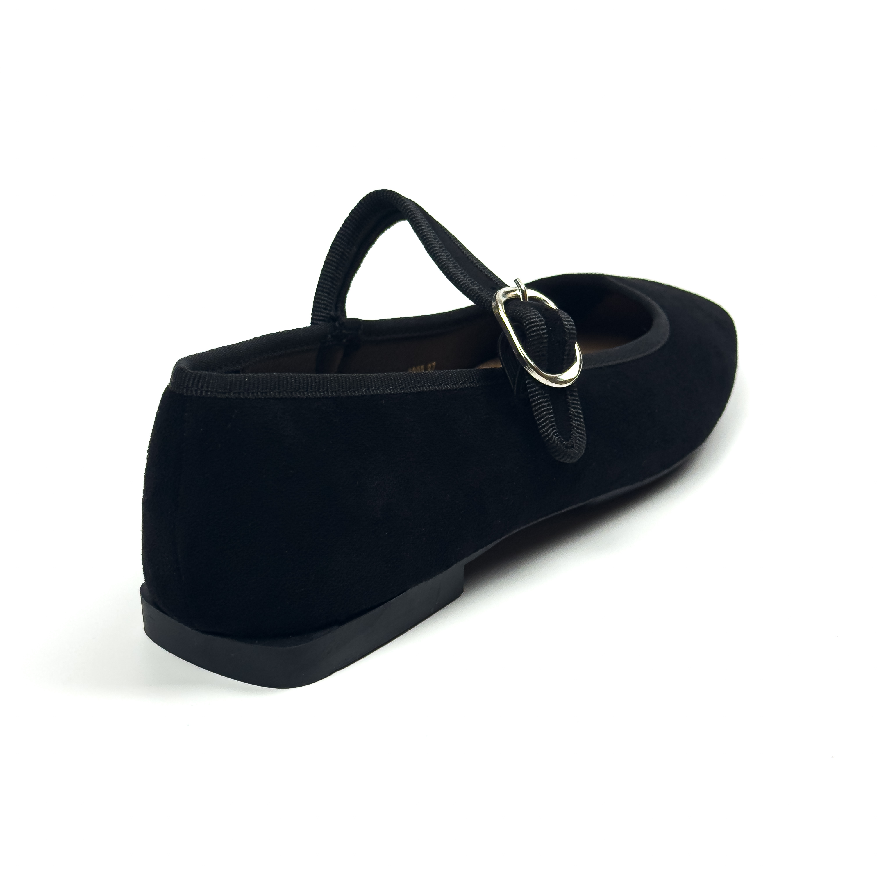 Ballerines Type Mary Jane en Suédine Douce