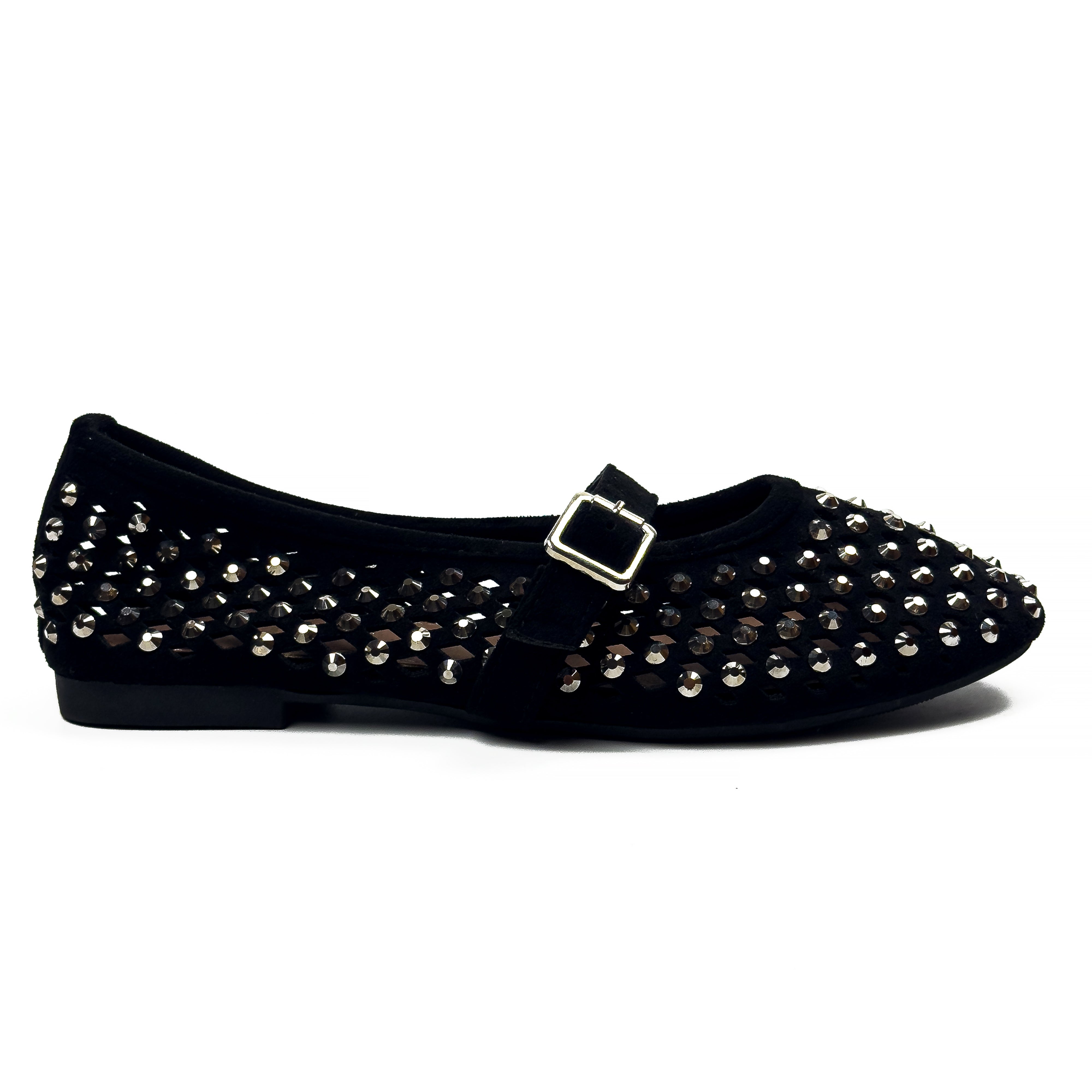 Ballerines Mary Jane Style Babies à Strass pour Femme