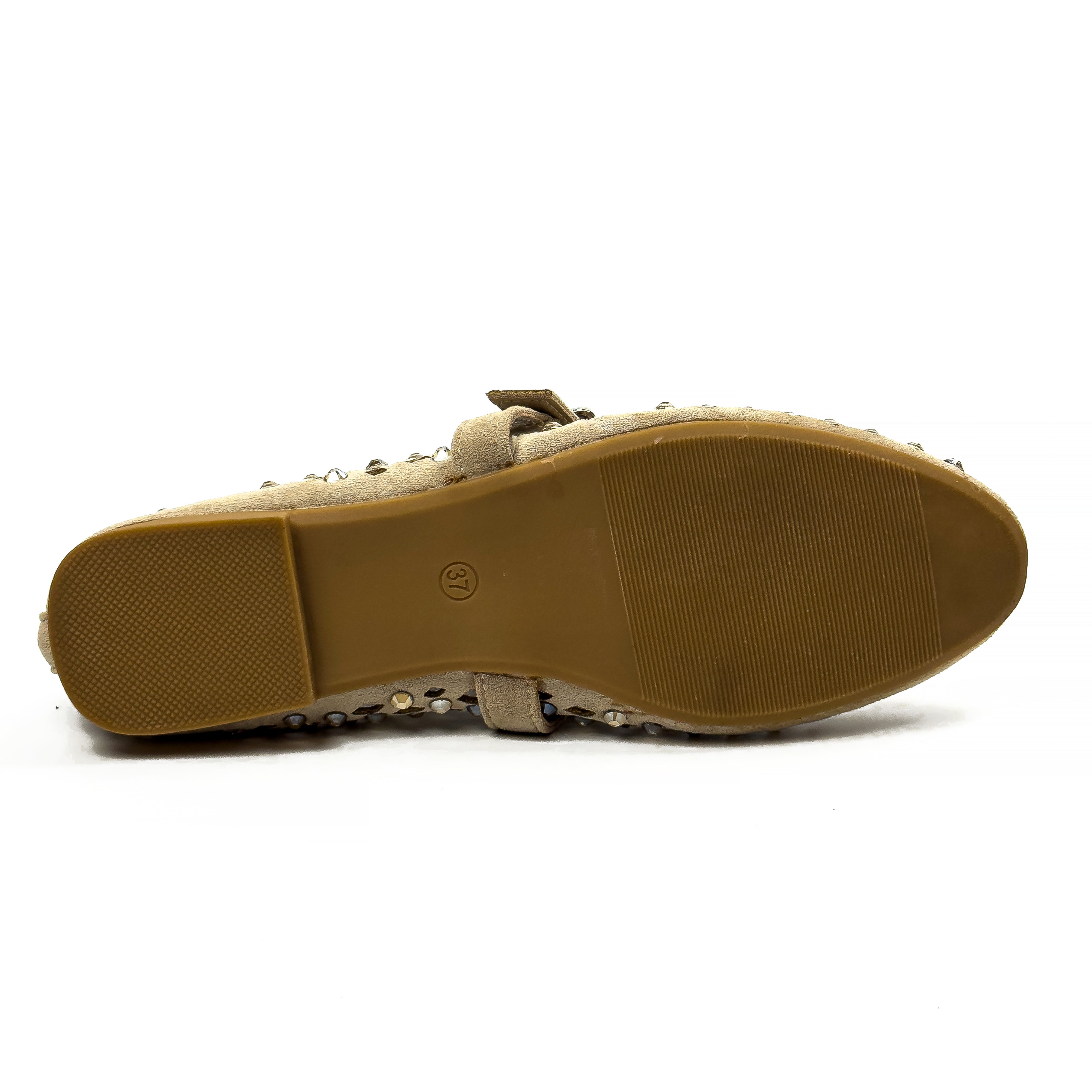 Ballerines Mary Jane Style Babies à Strass pour Femme