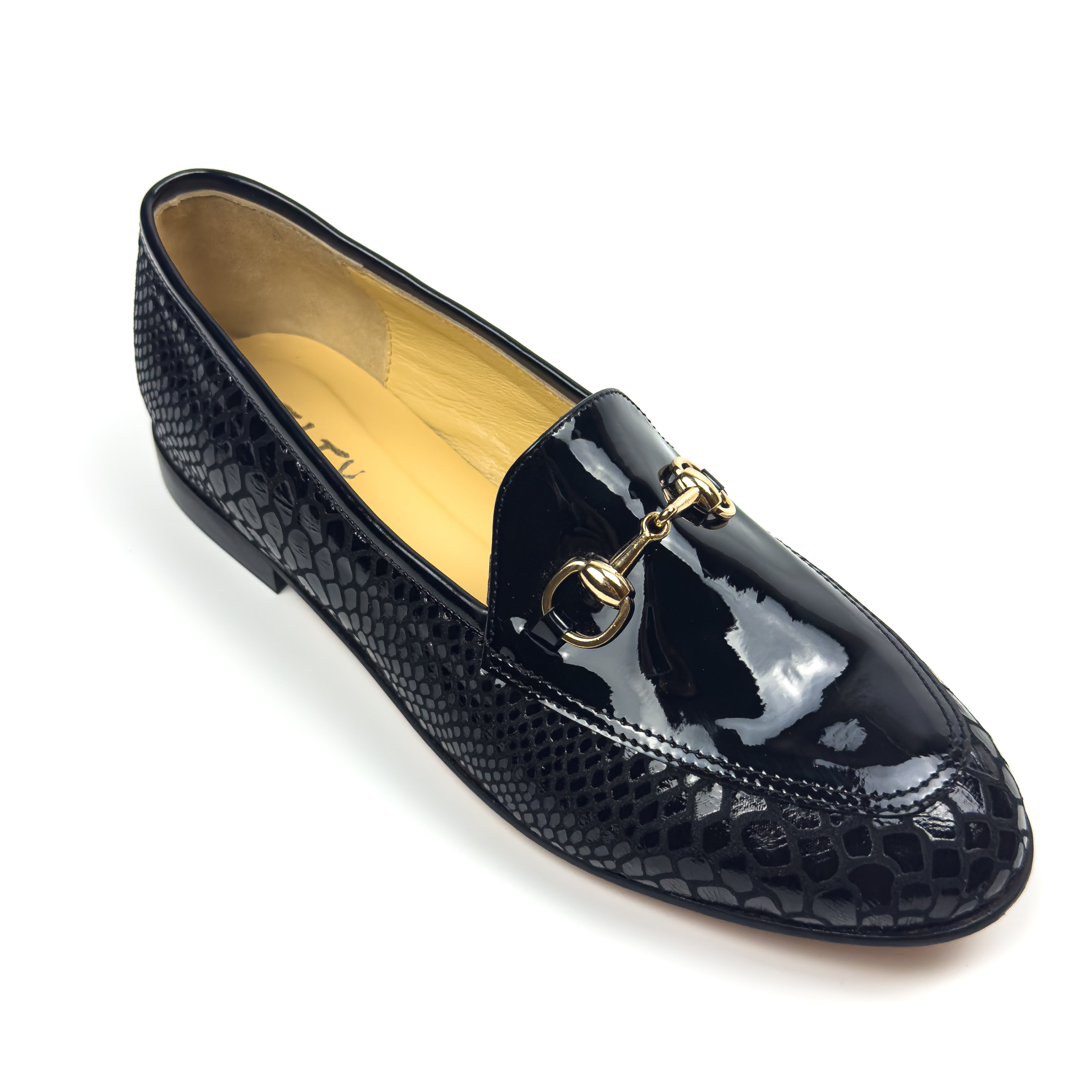 Mocassins à Mors en Vrai Cuir pour Femme