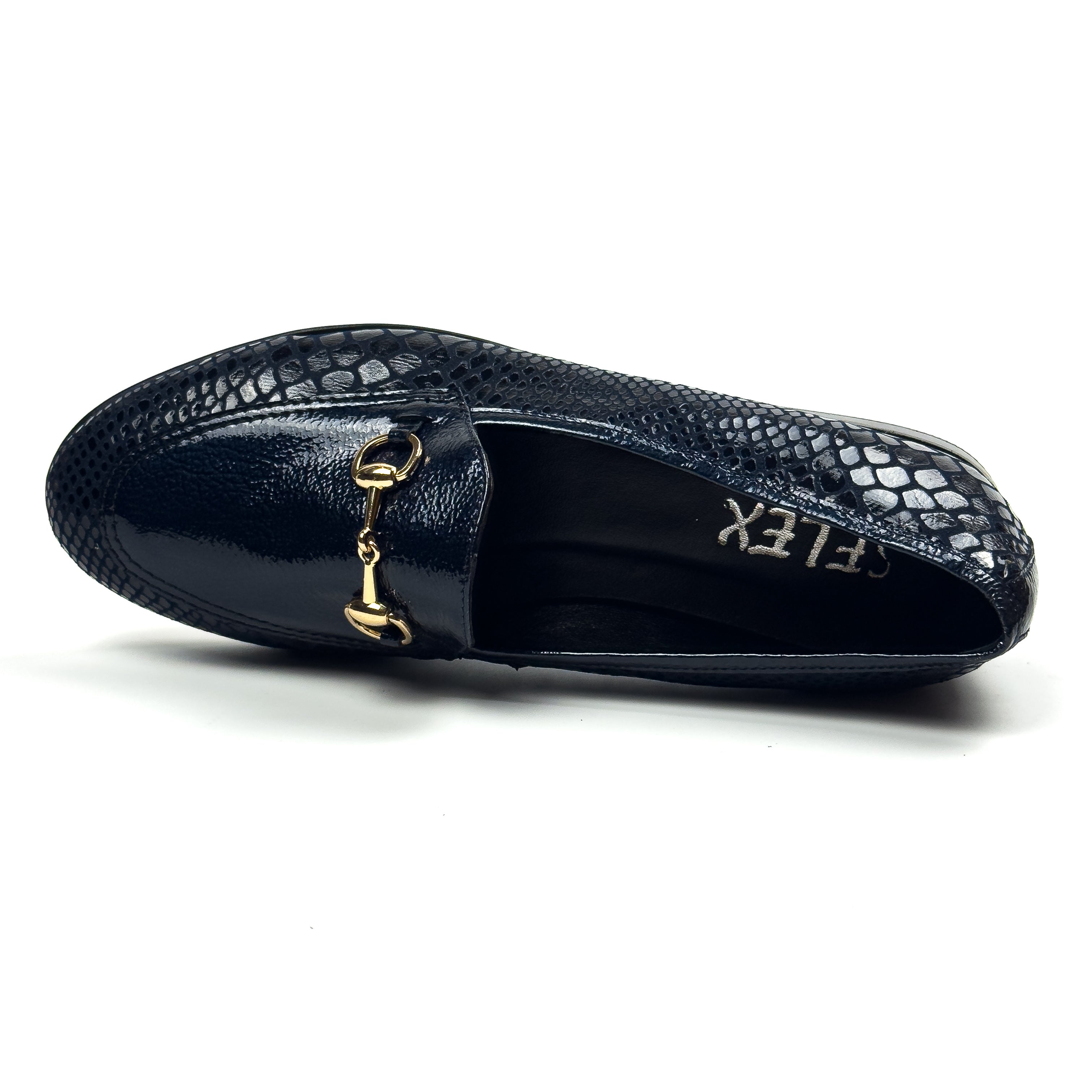 Mocassins à Mors en Vrai Cuir pour Femme