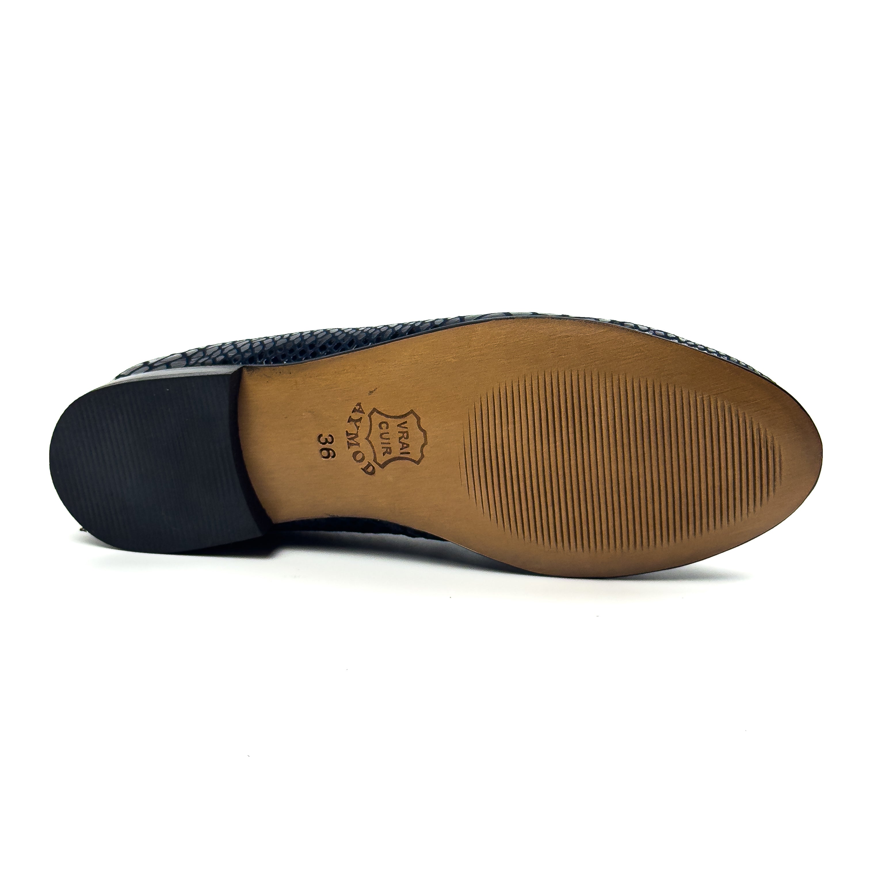 Mocassins à Mors en Vrai Cuir pour Femme
