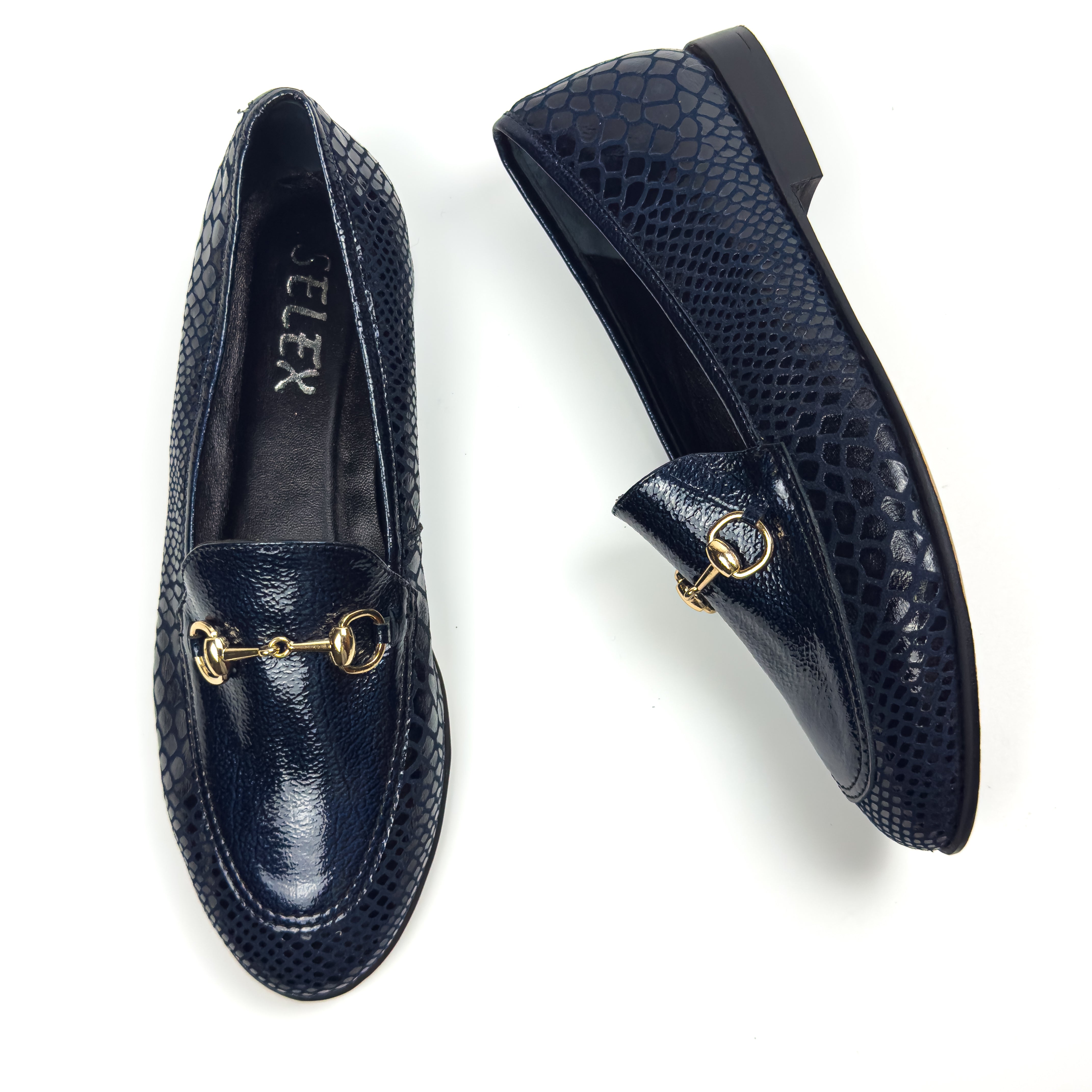 Mocassins à Mors en Vrai Cuir pour Femme