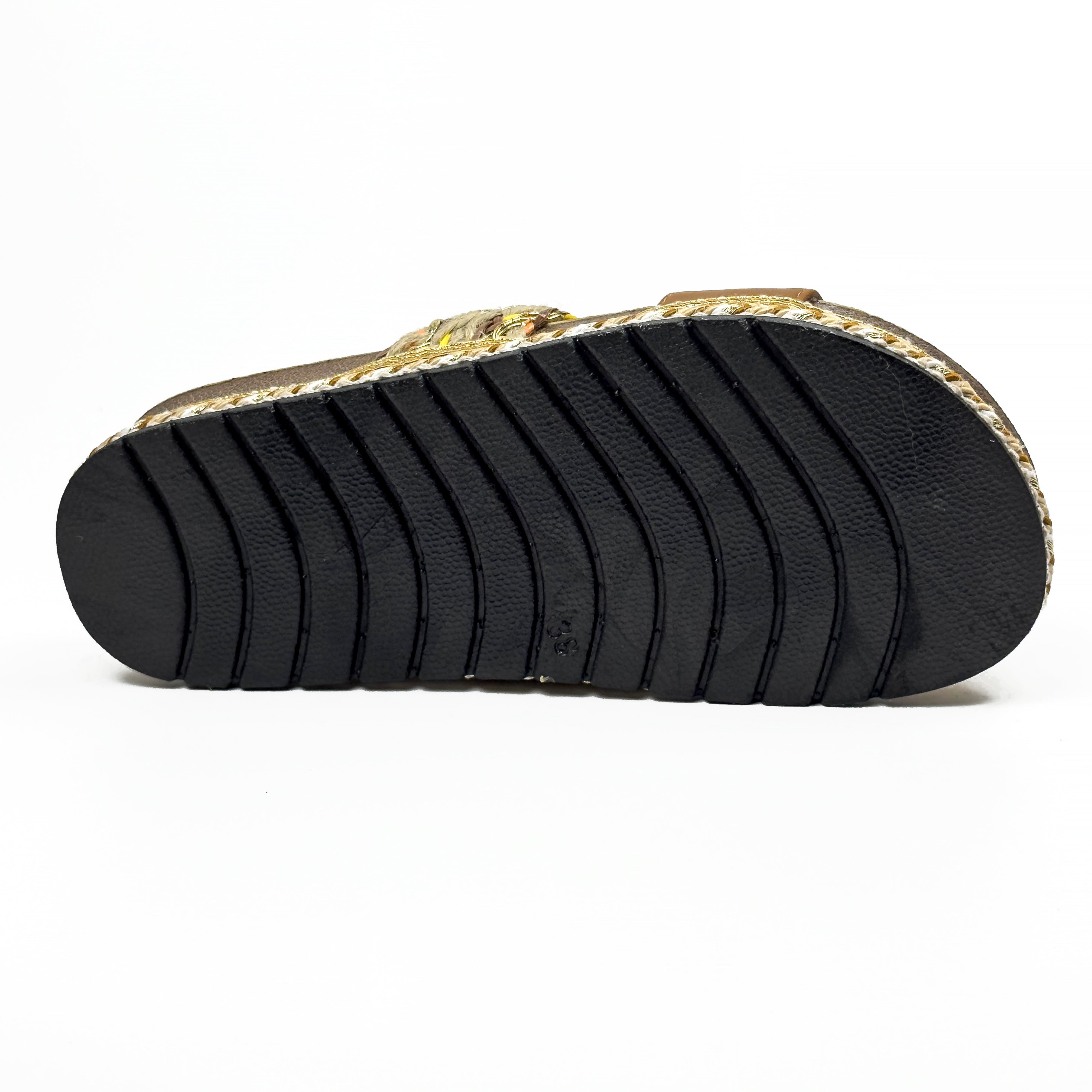 Sandales Mules à Plateforme Style Bohème Chic