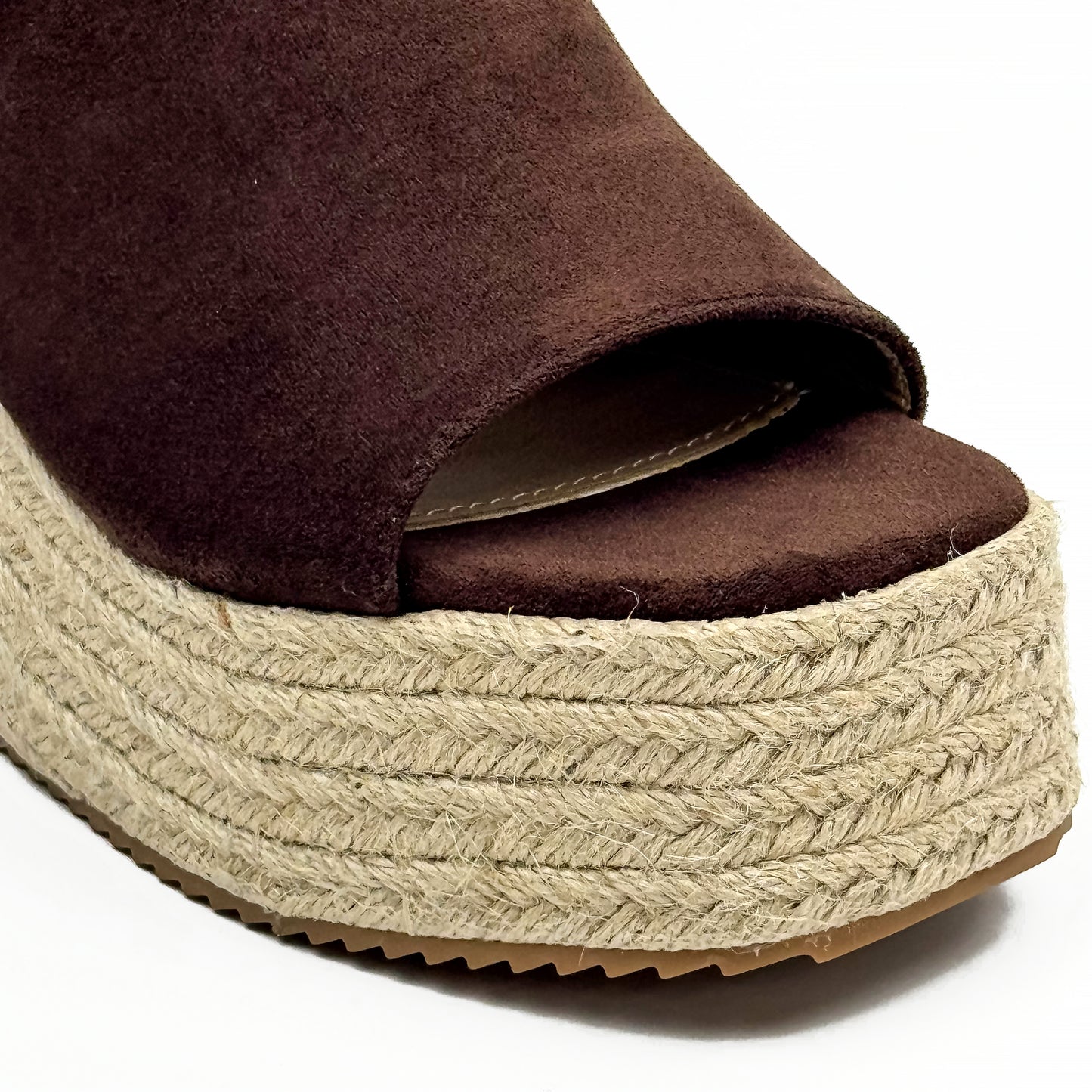 Sandales Compensées Style Espadrille