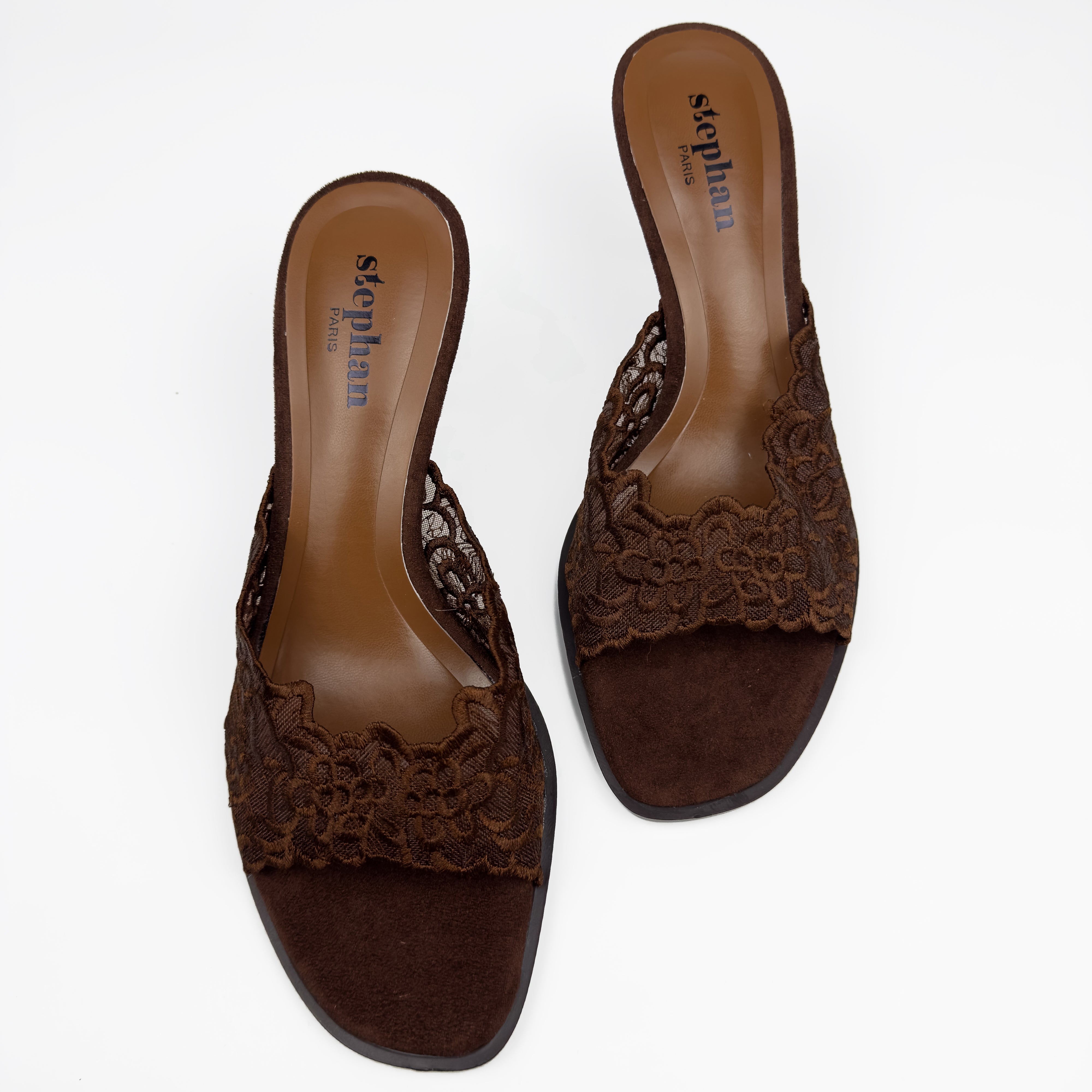 Sandales à Talon Moyen Stephan Paris