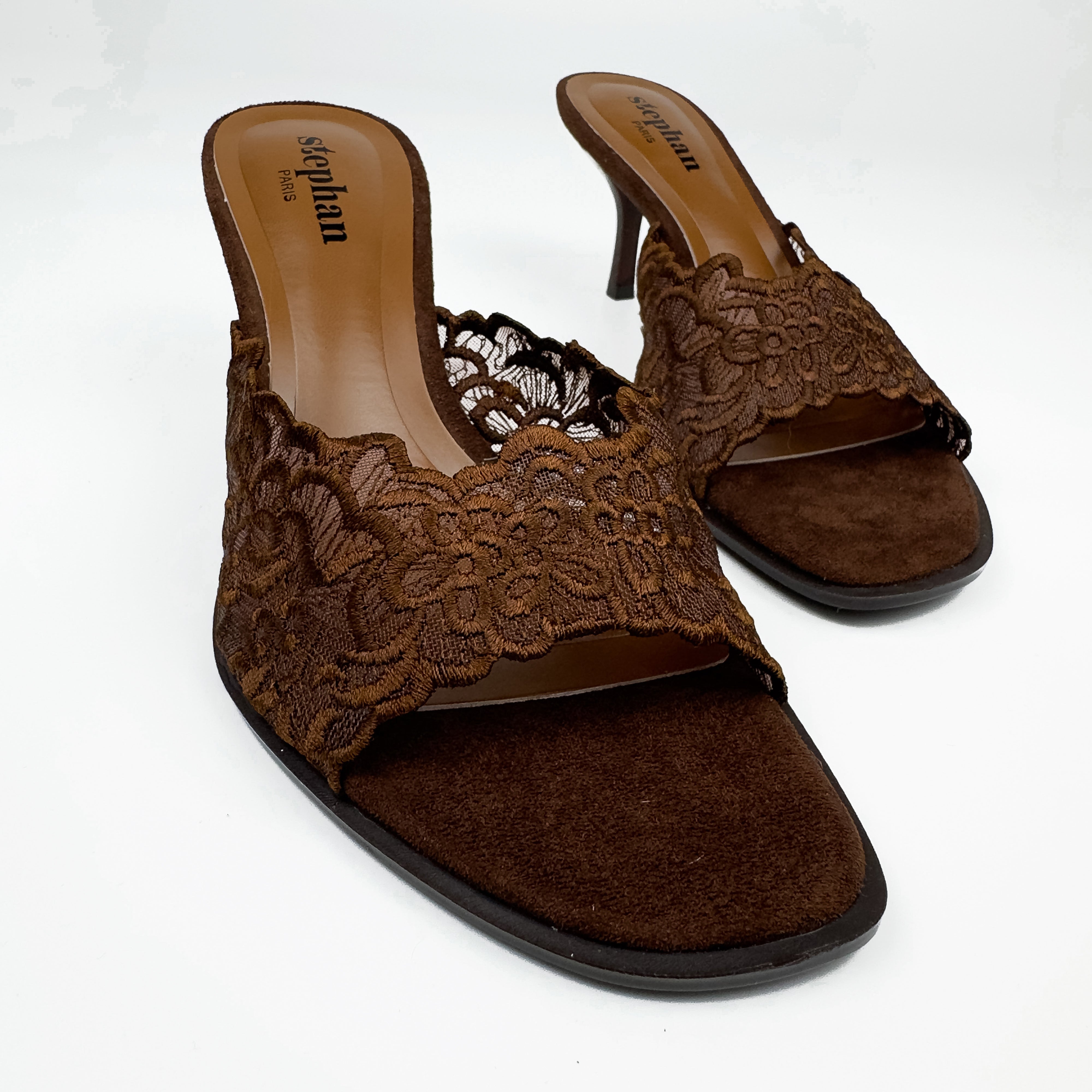 Sandales à Talon Moyen Stephan Paris