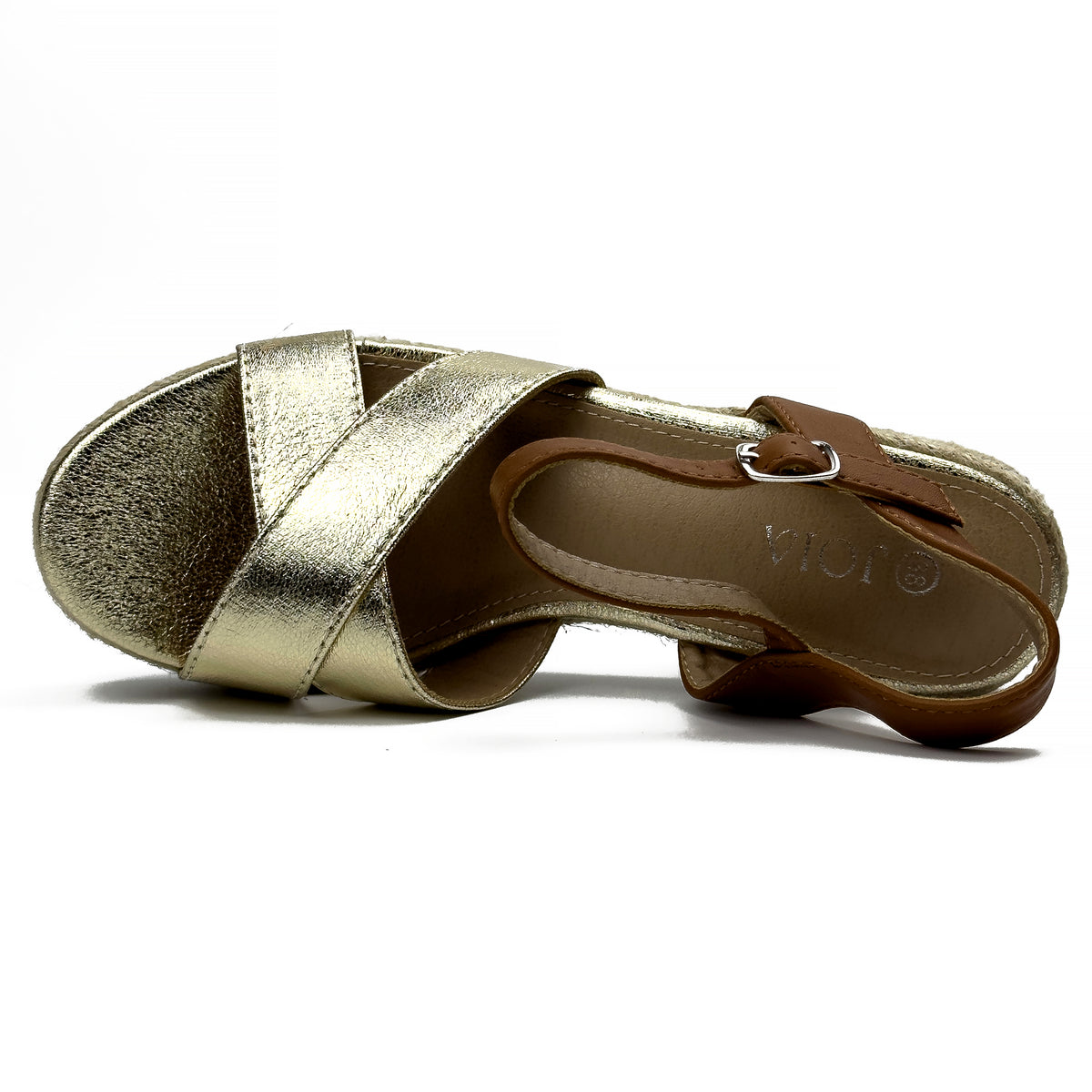 Sandales Compensées Style Espadrille Joia