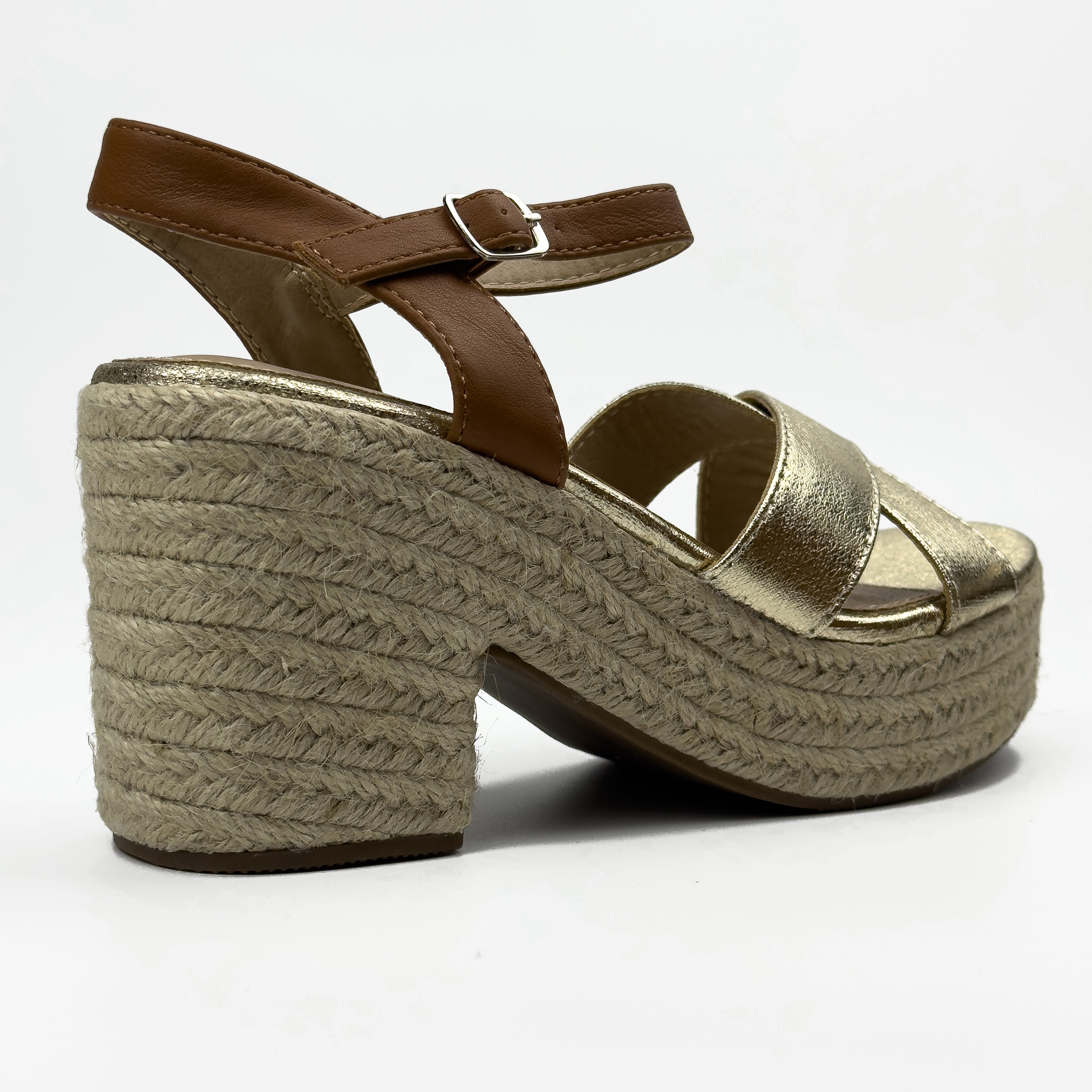 Sandales Compensées Style Espadrille Joia