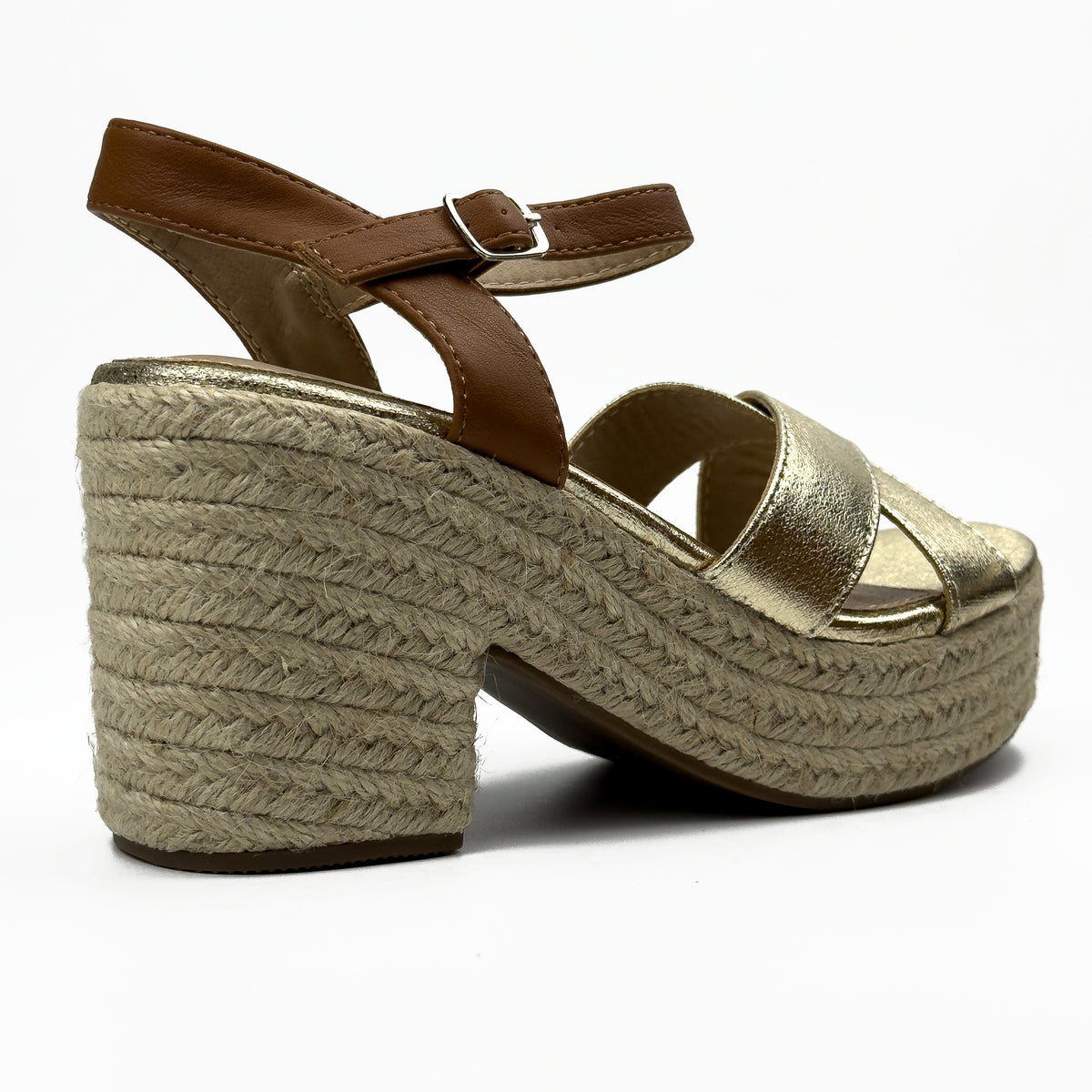 Sandales Compensées Style Espadrille Joia