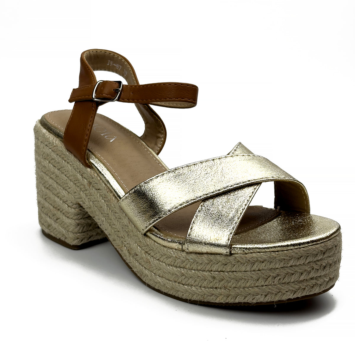 Sandales Compensées Style Espadrille Joia