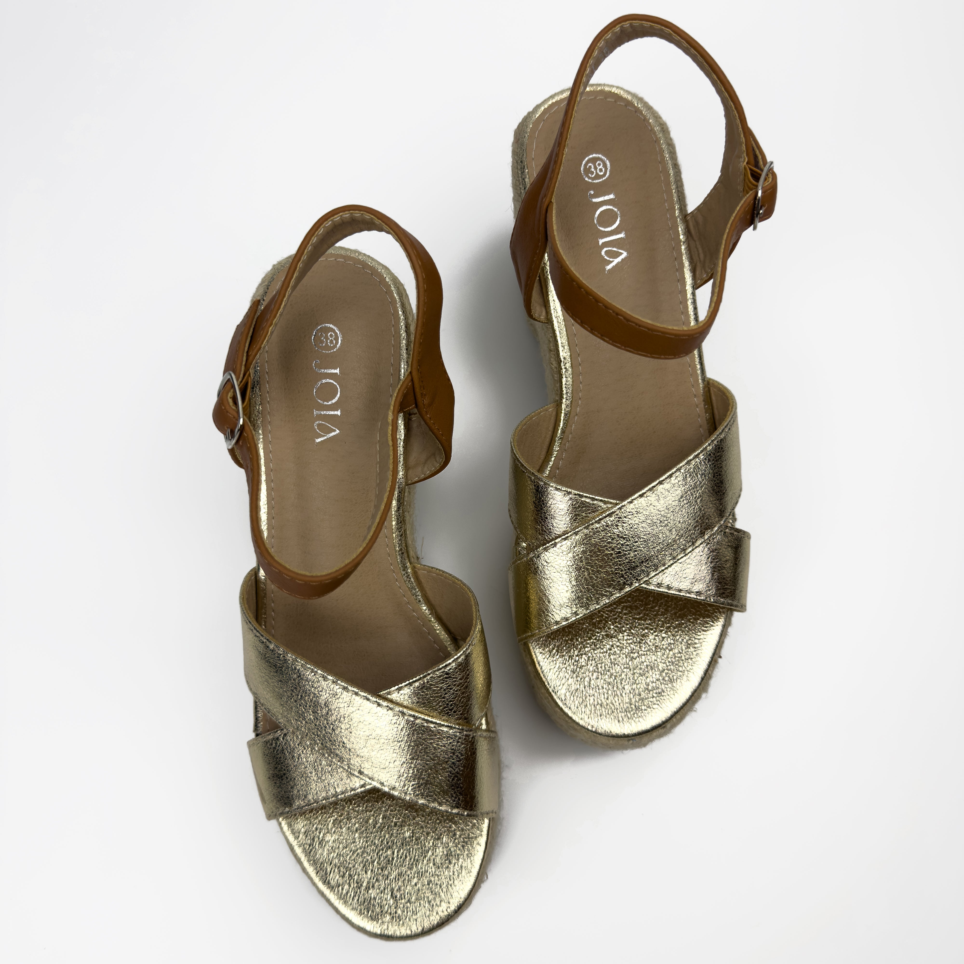 Sandales Compensées Style Espadrille Joia