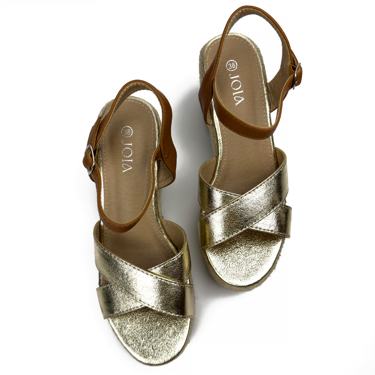 Sandales Compensées Style Espadrille Joia