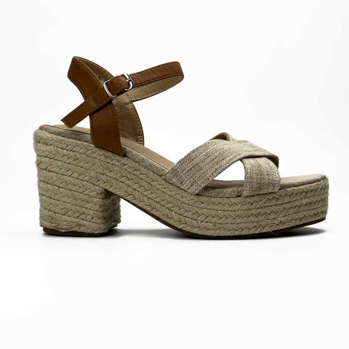 Sandales Compensées Style Espadrille Joia