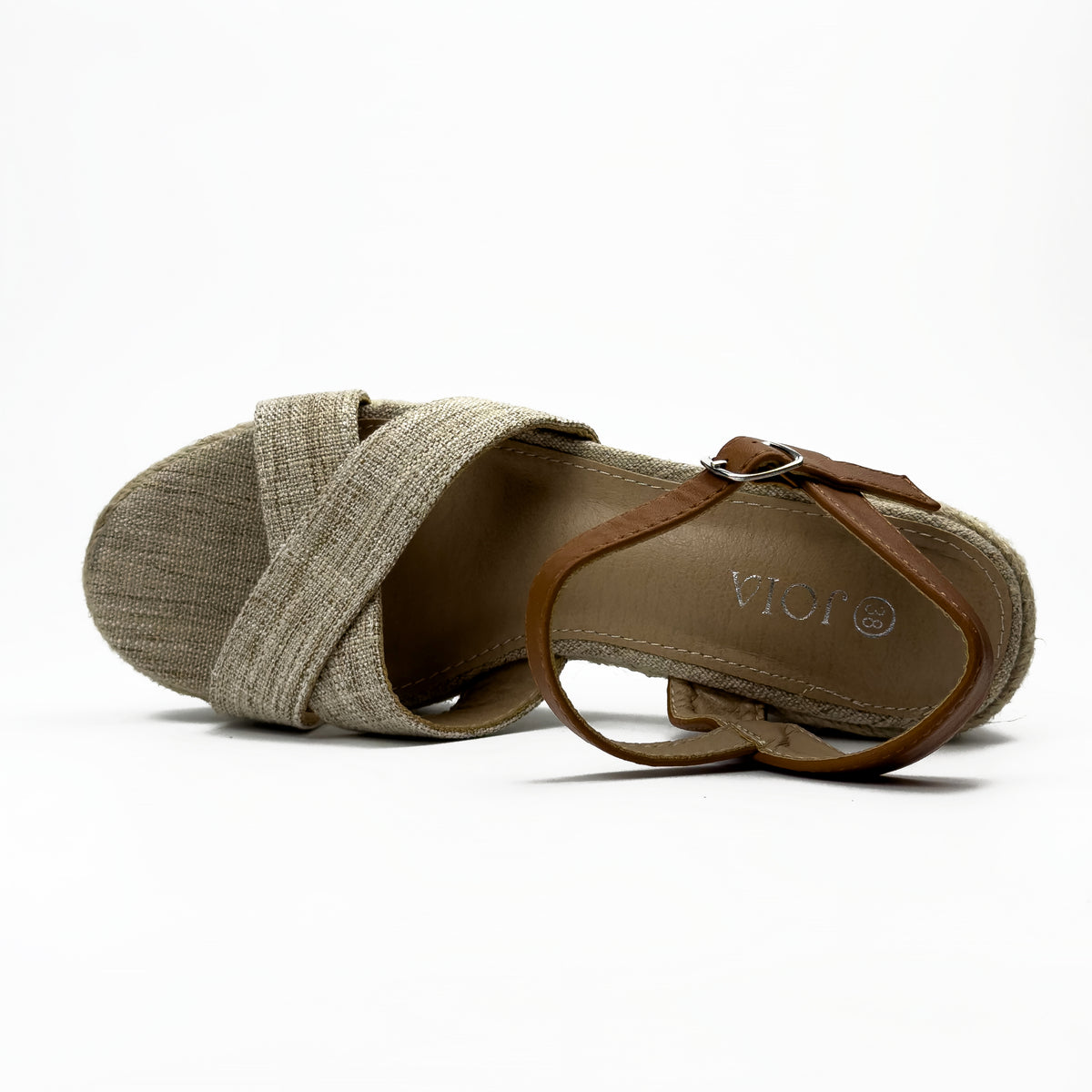 Sandales Compensées Style Espadrille Joia