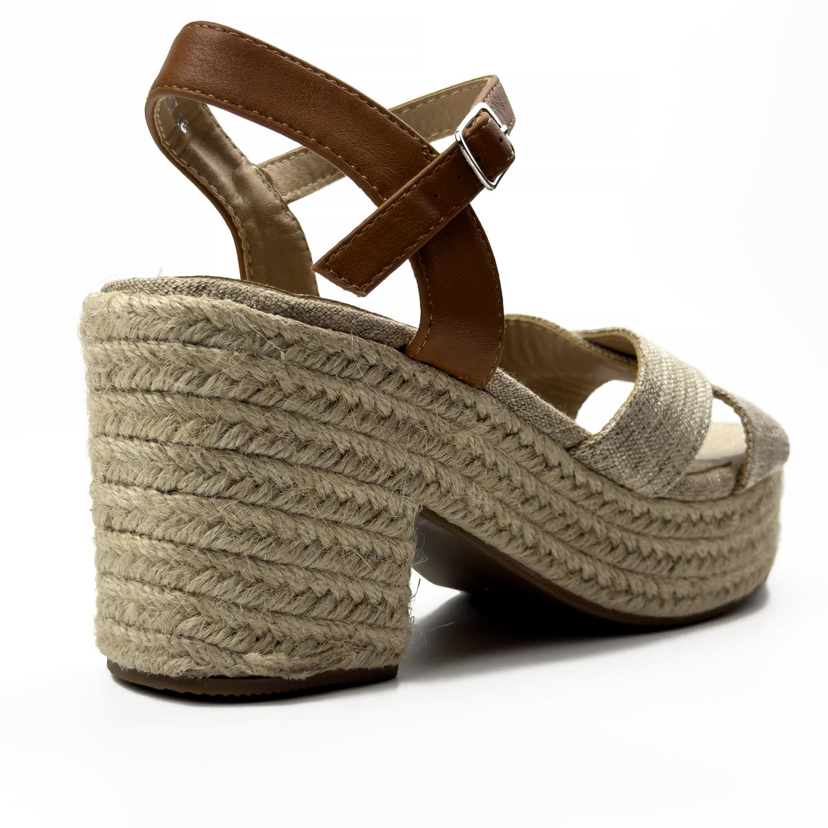Sandales Compensées Style Espadrille Joia
