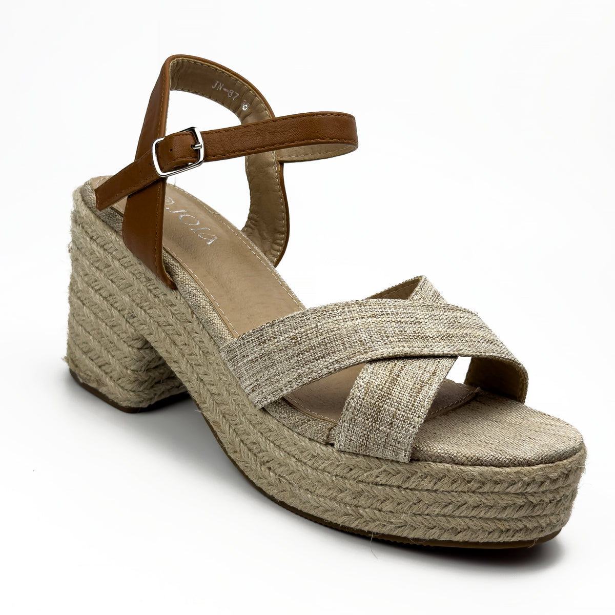 Sandales Compensées Style Espadrille Joia