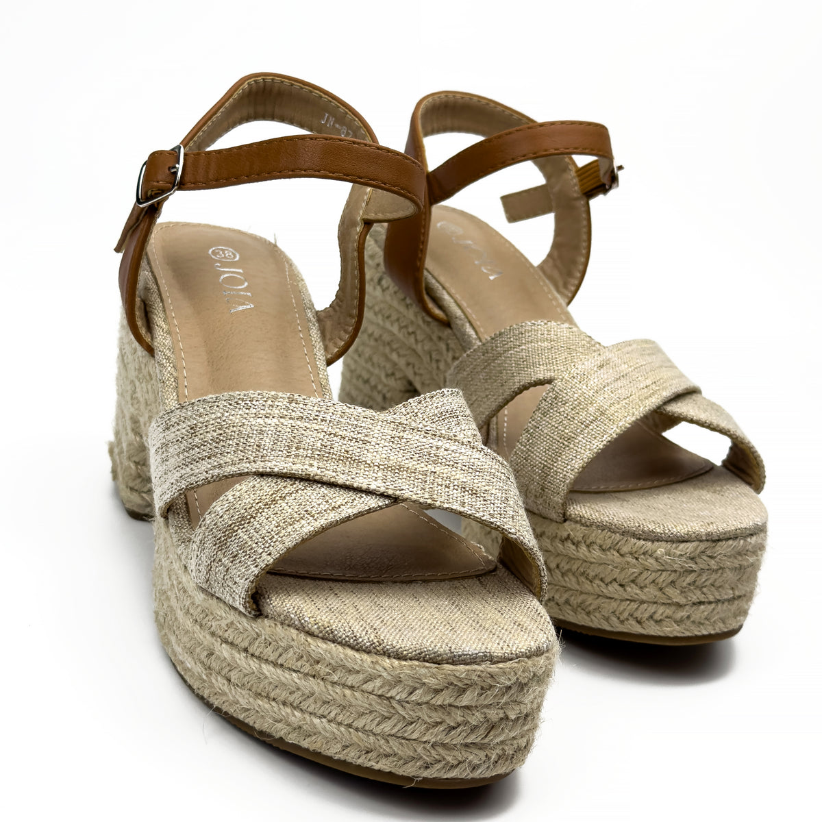 Sandales Compensées Style Espadrille Joia