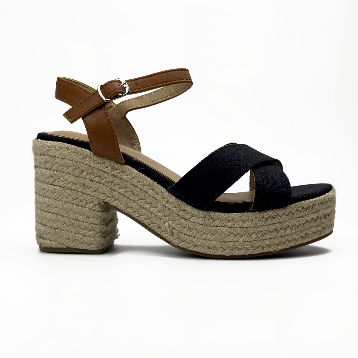 Sandales Compensées Style Espadrille Joia