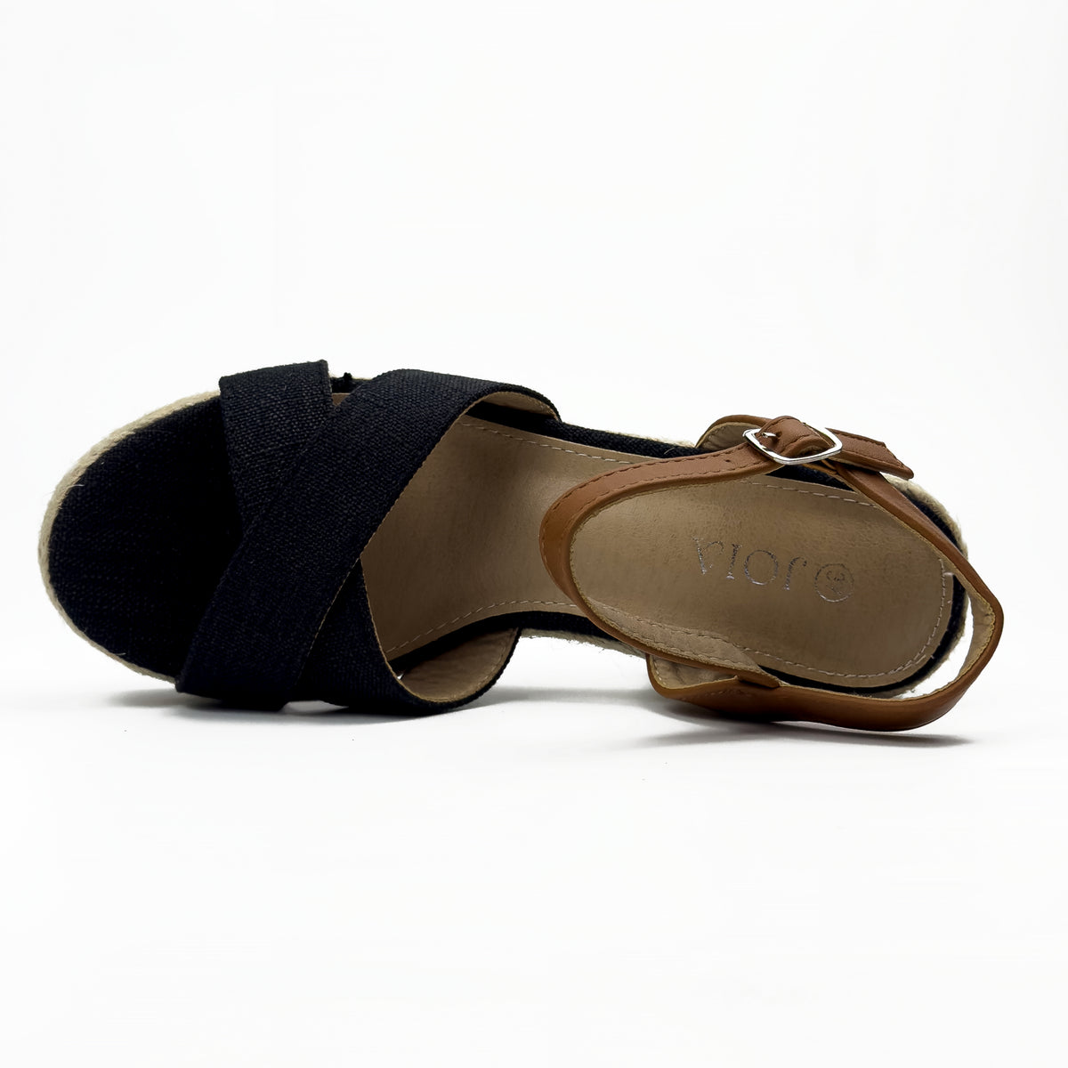 Sandales Compensées Style Espadrille Joia