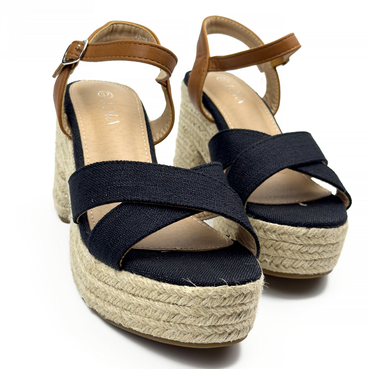 Sandales Compensées Style Espadrille Joia
