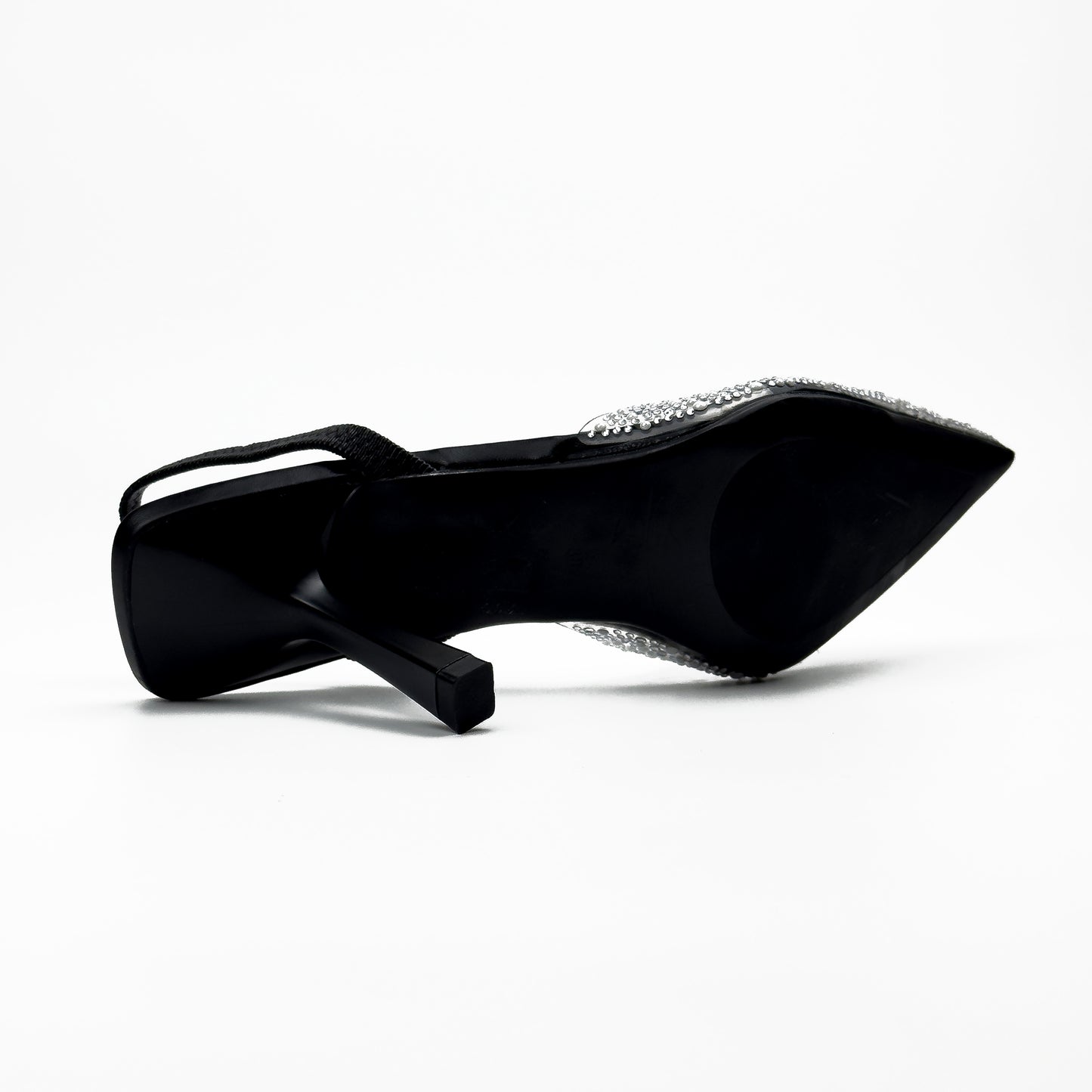 Escarpins Slingback à Strass