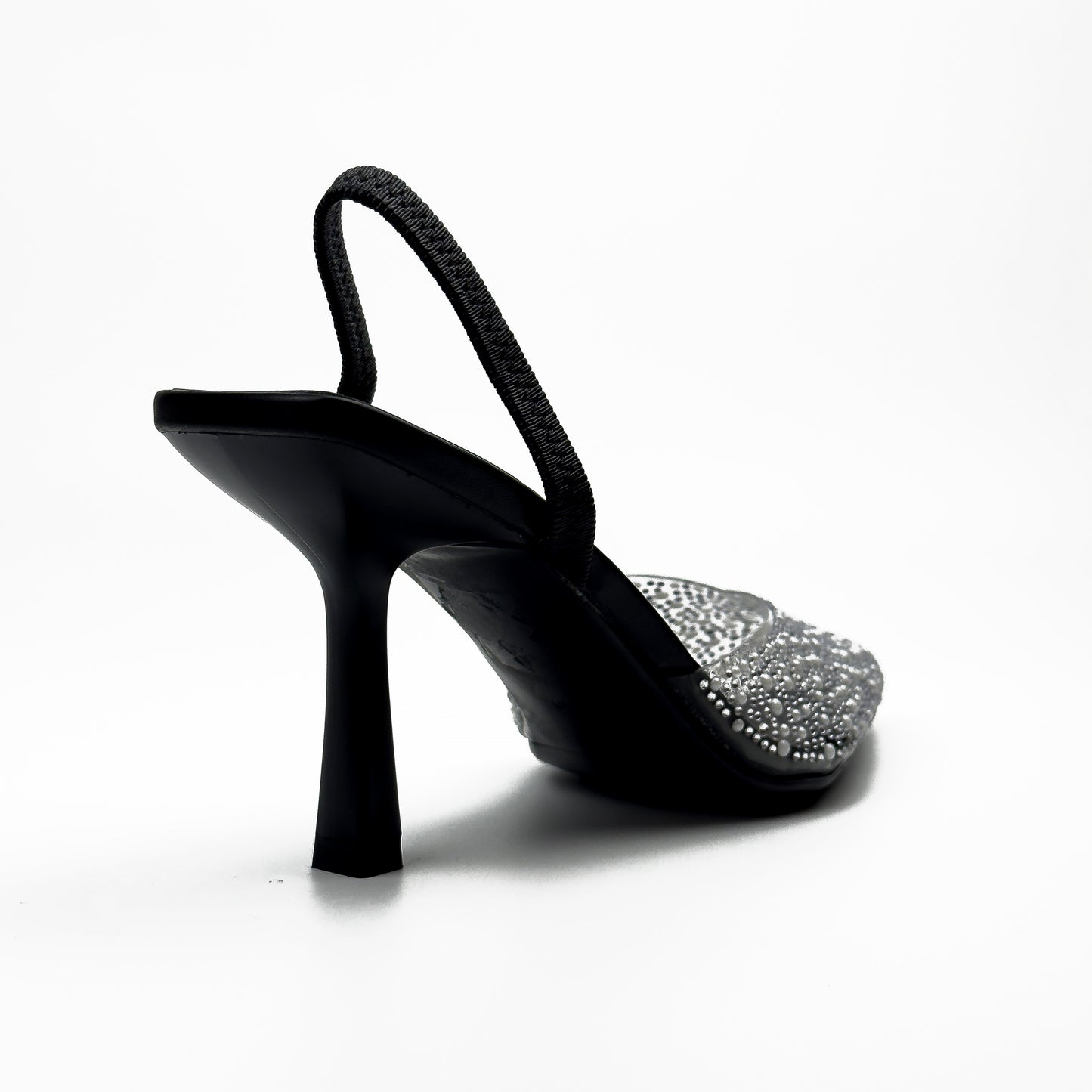 Escarpins Slingback à Strass
