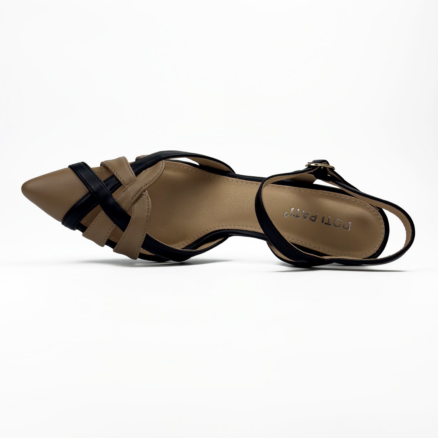 Escarpins Slingback Tressés