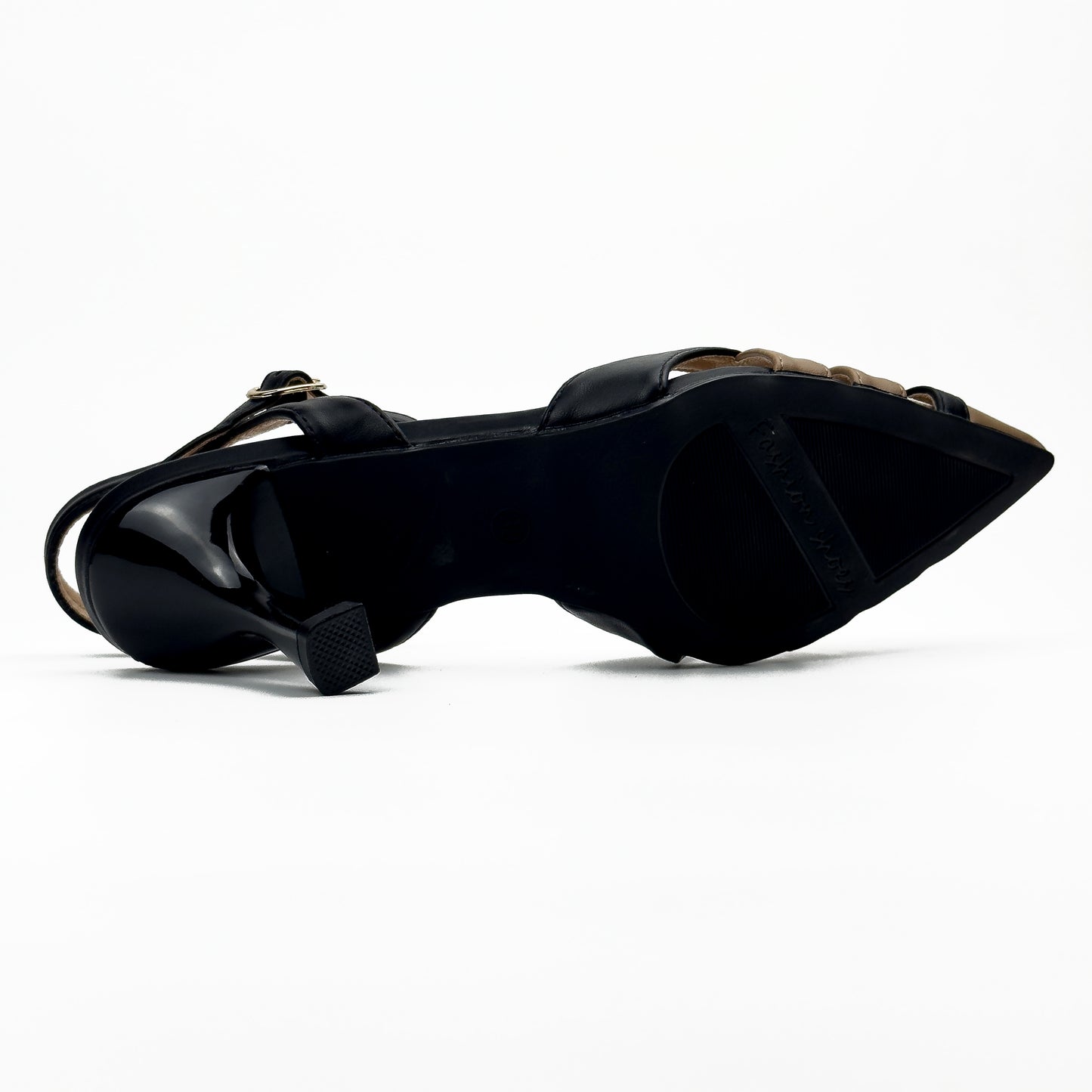 Escarpins Slingback Tressés