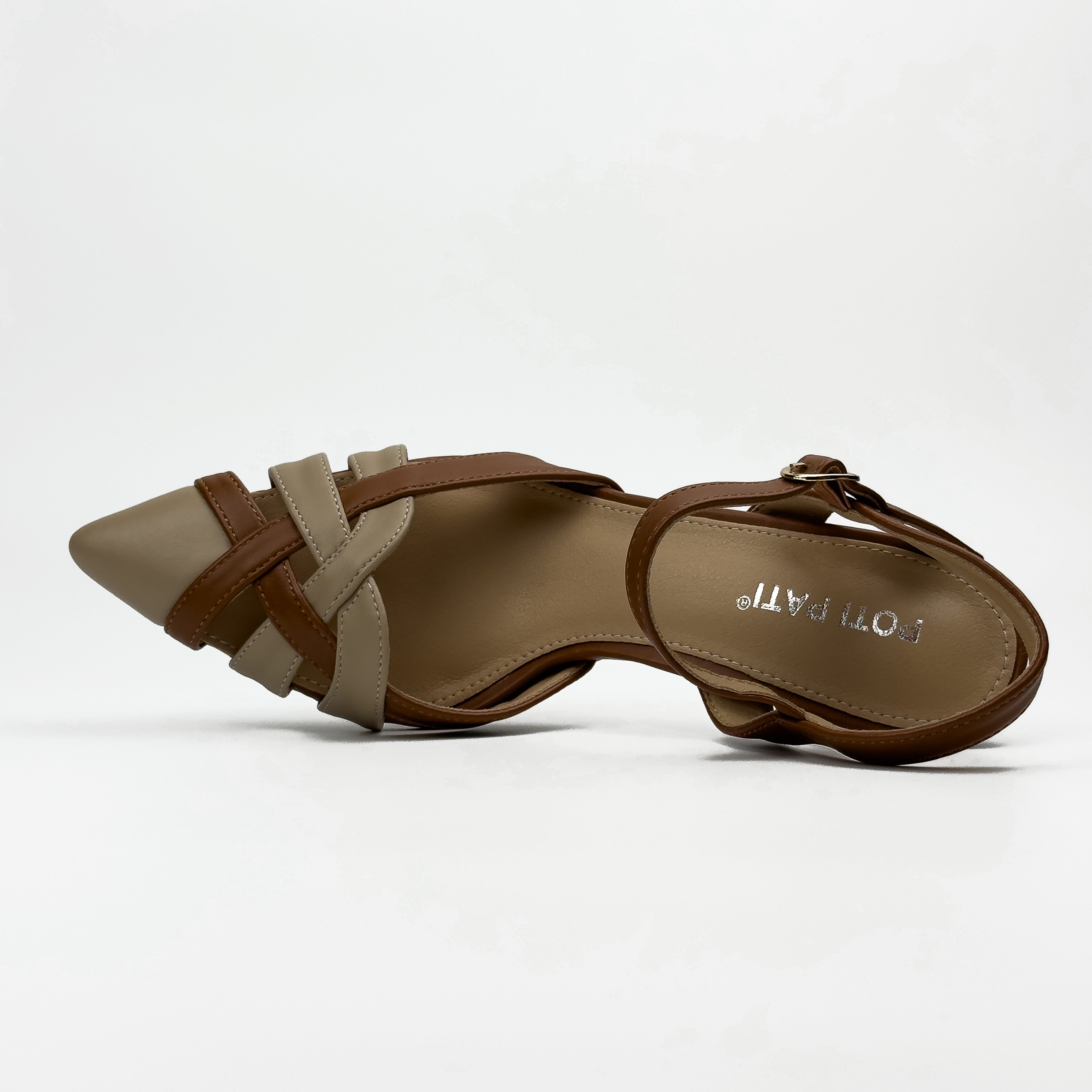 Escarpins Slingback Tressés