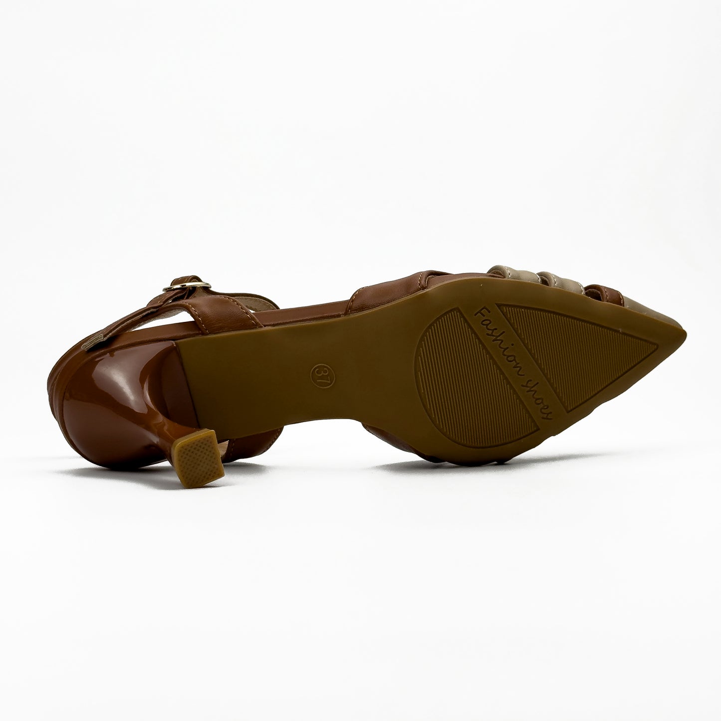 Escarpins Slingback Tressés