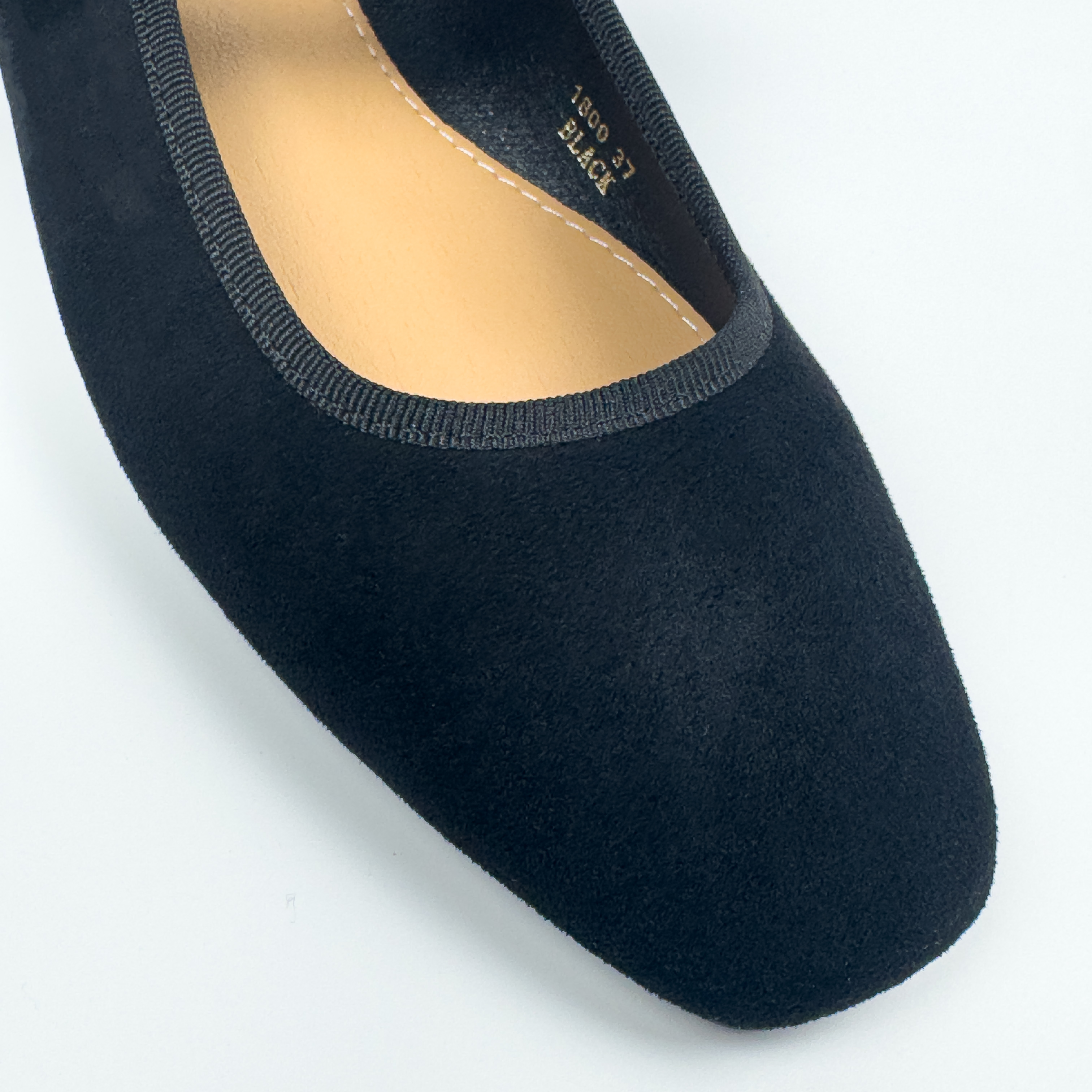 Ballerines Type Mary Jane en Suédine Douce