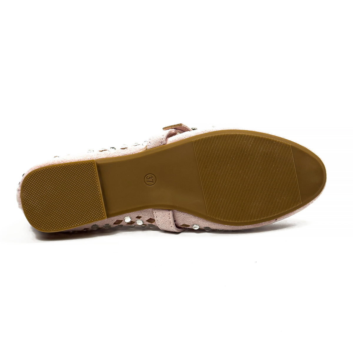Ballerines Mary Jane Style Babies à Strass pour Femme
