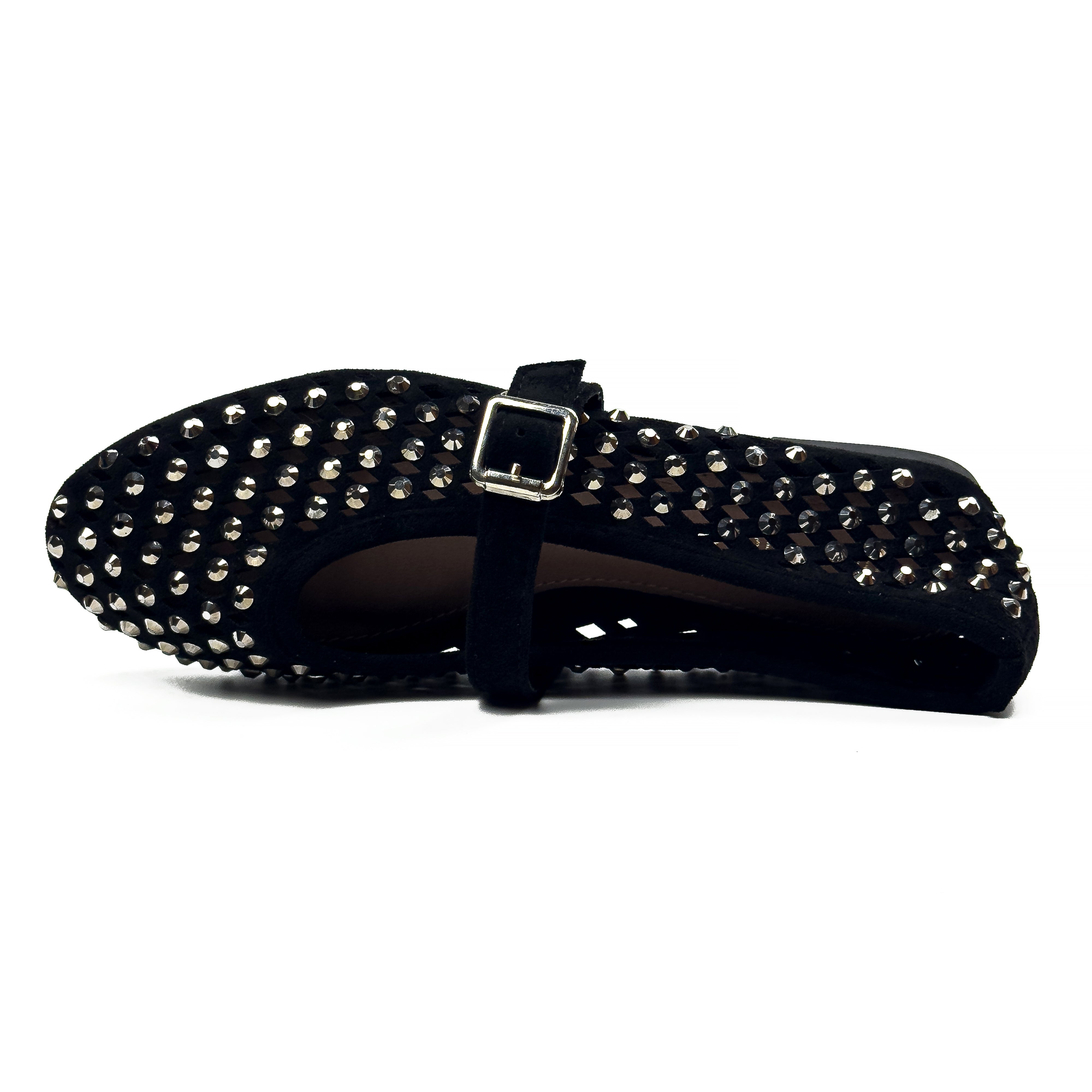 Ballerines Mary Jane Style Babies à Strass pour Femme