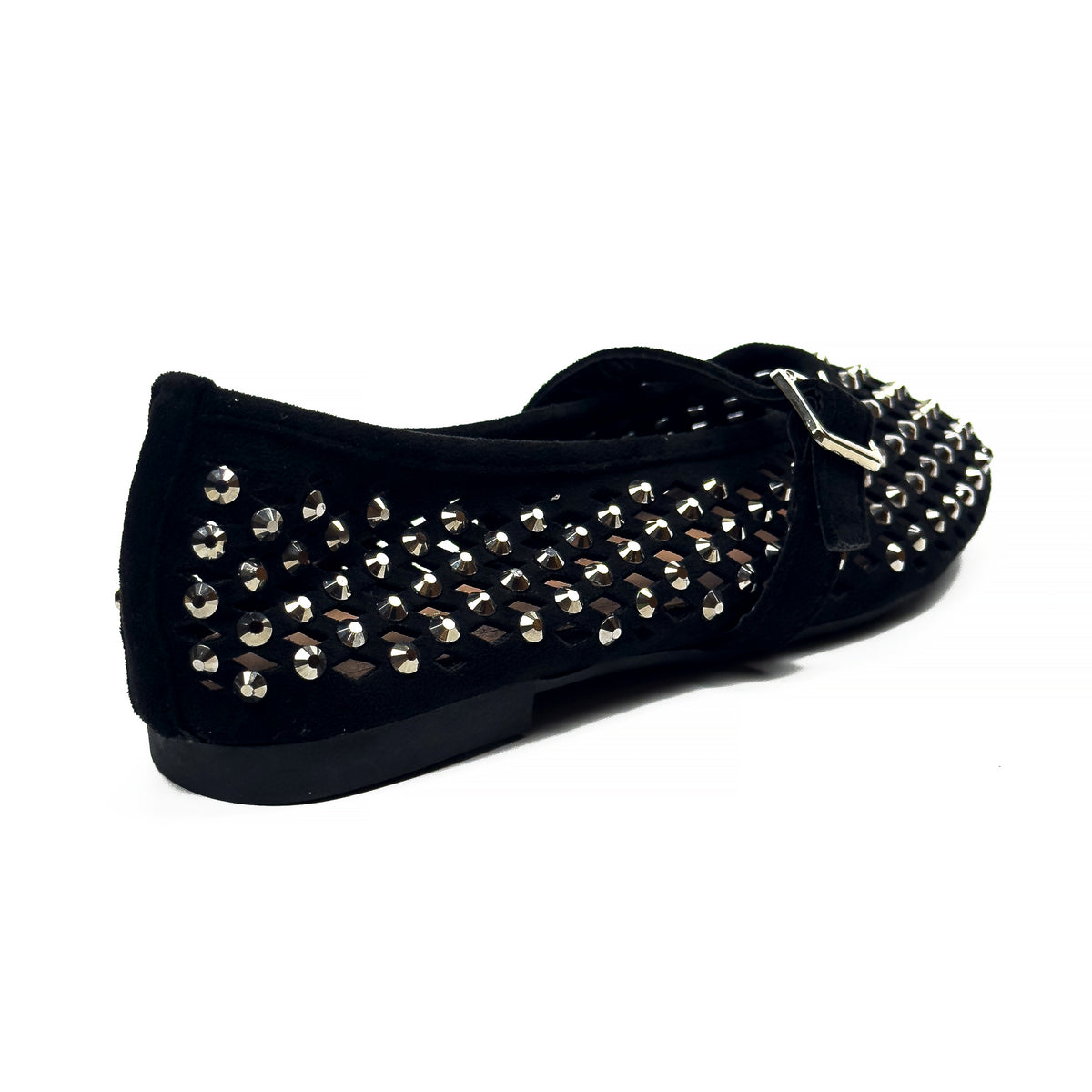Ballerines Mary Jane Style Babies à Strass pour Femme