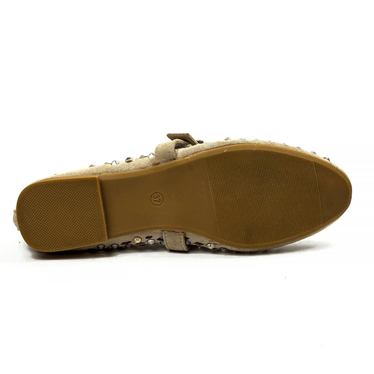 Ballerines Mary Jane Style Babies à Strass pour Femme