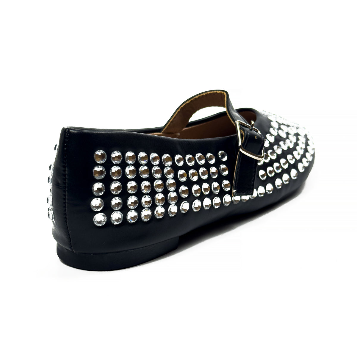 Ballerines Mary Jane Style Babies à Strass pour Femme