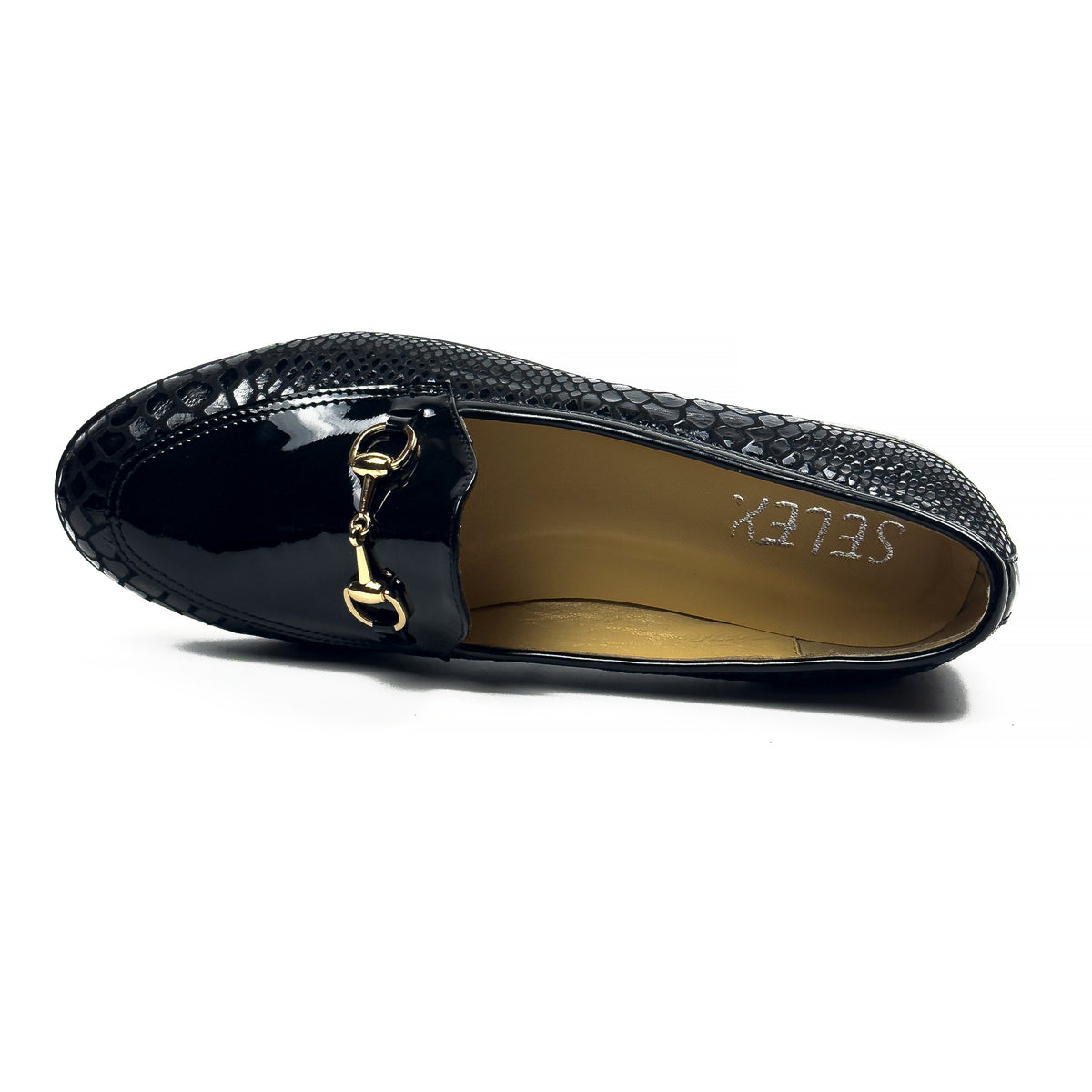 Mocassins à Mors en Vrai Cuir pour Femme