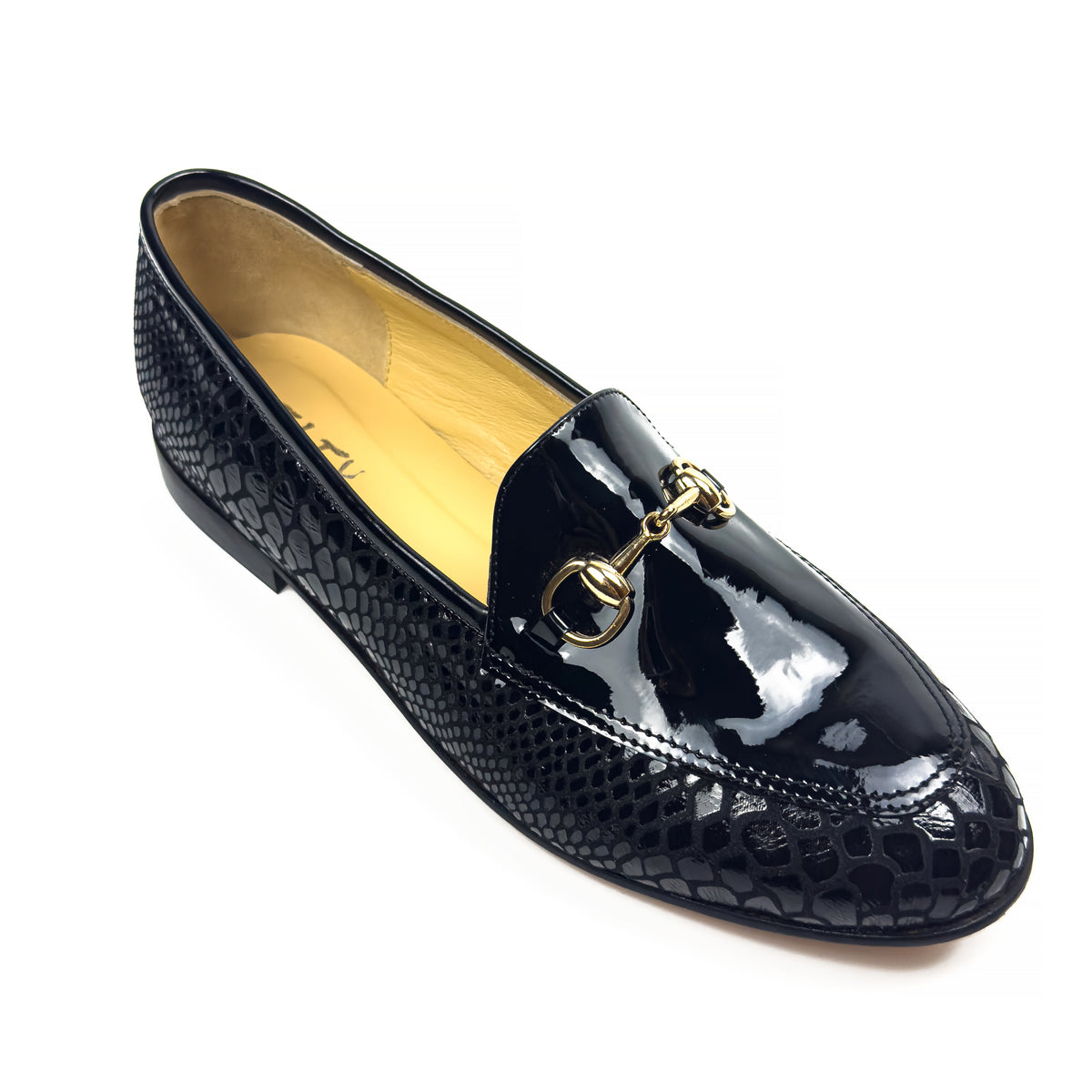 Mocassins à Mors en Vrai Cuir pour Femme