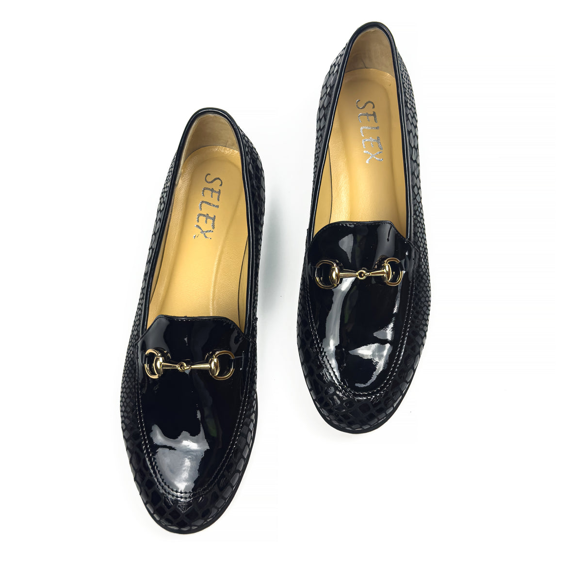Mocassins à Mors en Vrai Cuir pour Femme
