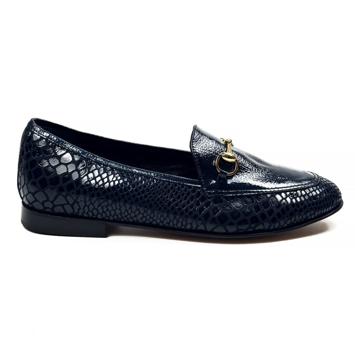 Mocassins à Mors en Vrai Cuir pour Femme