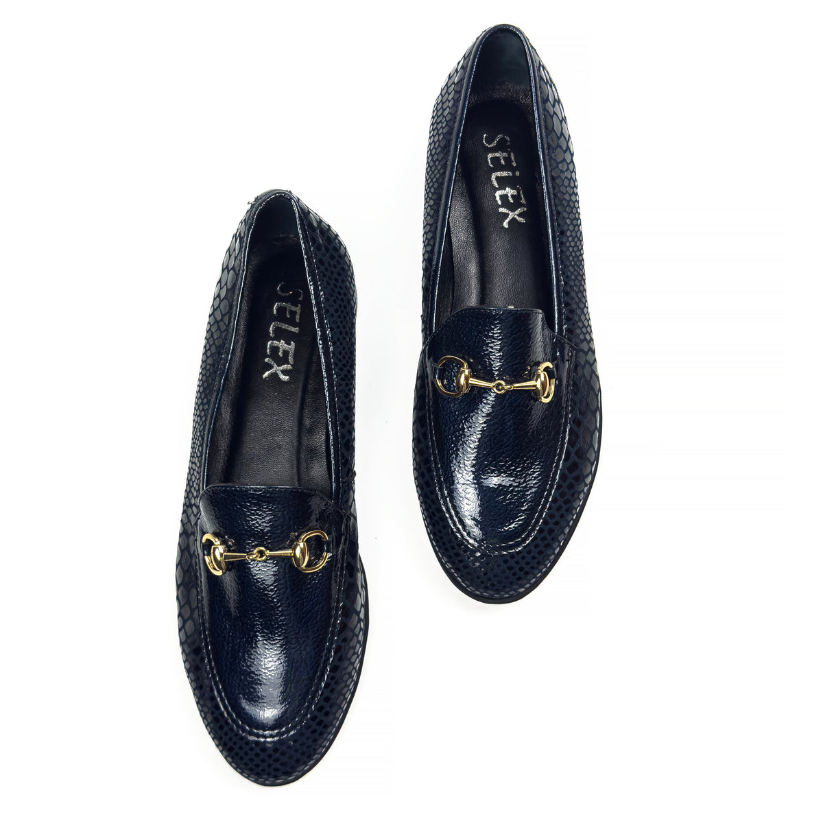 Mocassins à Mors en Vrai Cuir pour Femme